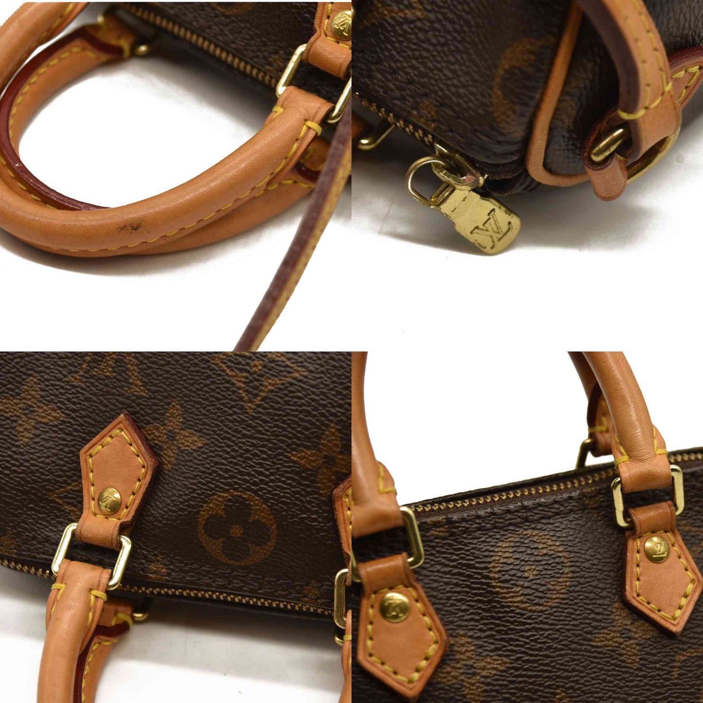 LOUIS VUITTON  Monogram Nano Speedy TR0167