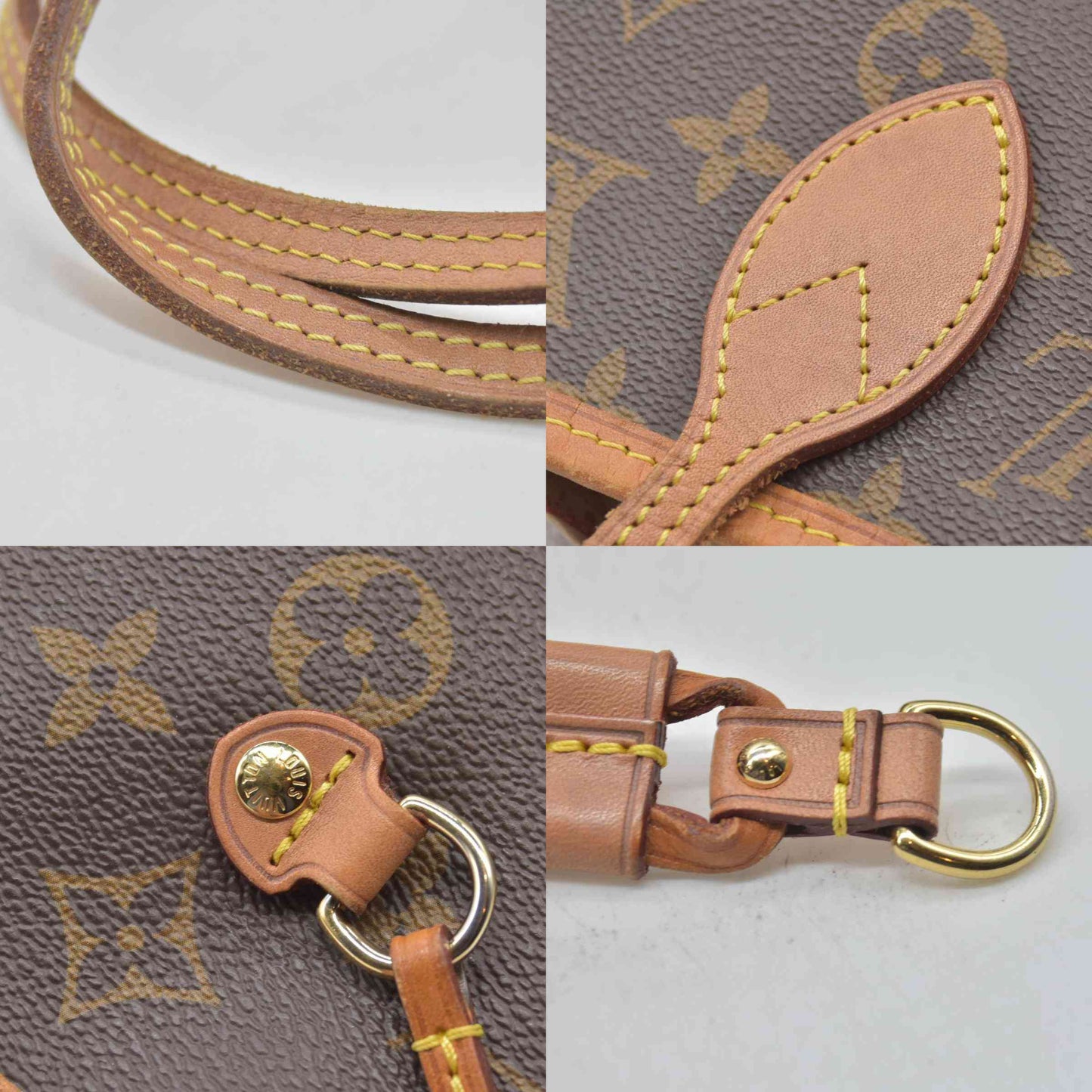 $2170 Louis Vuitton  Monogram Neo Neverfull MM Fuchsia AR0280