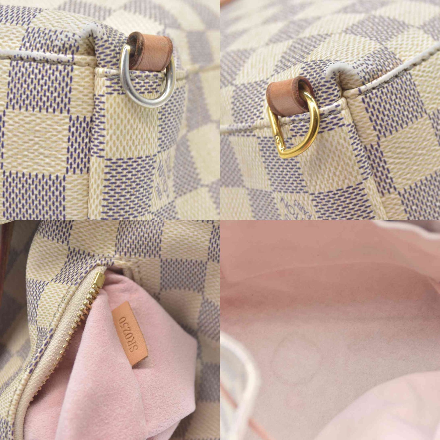 AUCTION Louis Vuitton  Damier Azur Sperone BB Backpack $2000