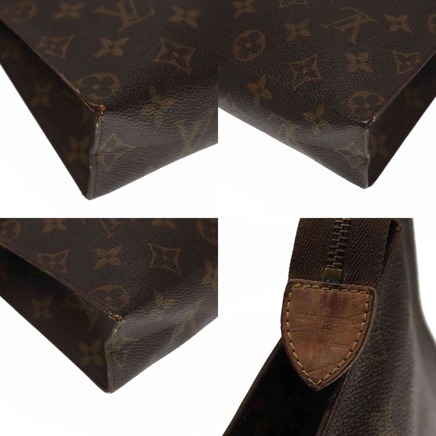 Louis Vuitton  Monogram Toiletry Pouch 26 AN0991