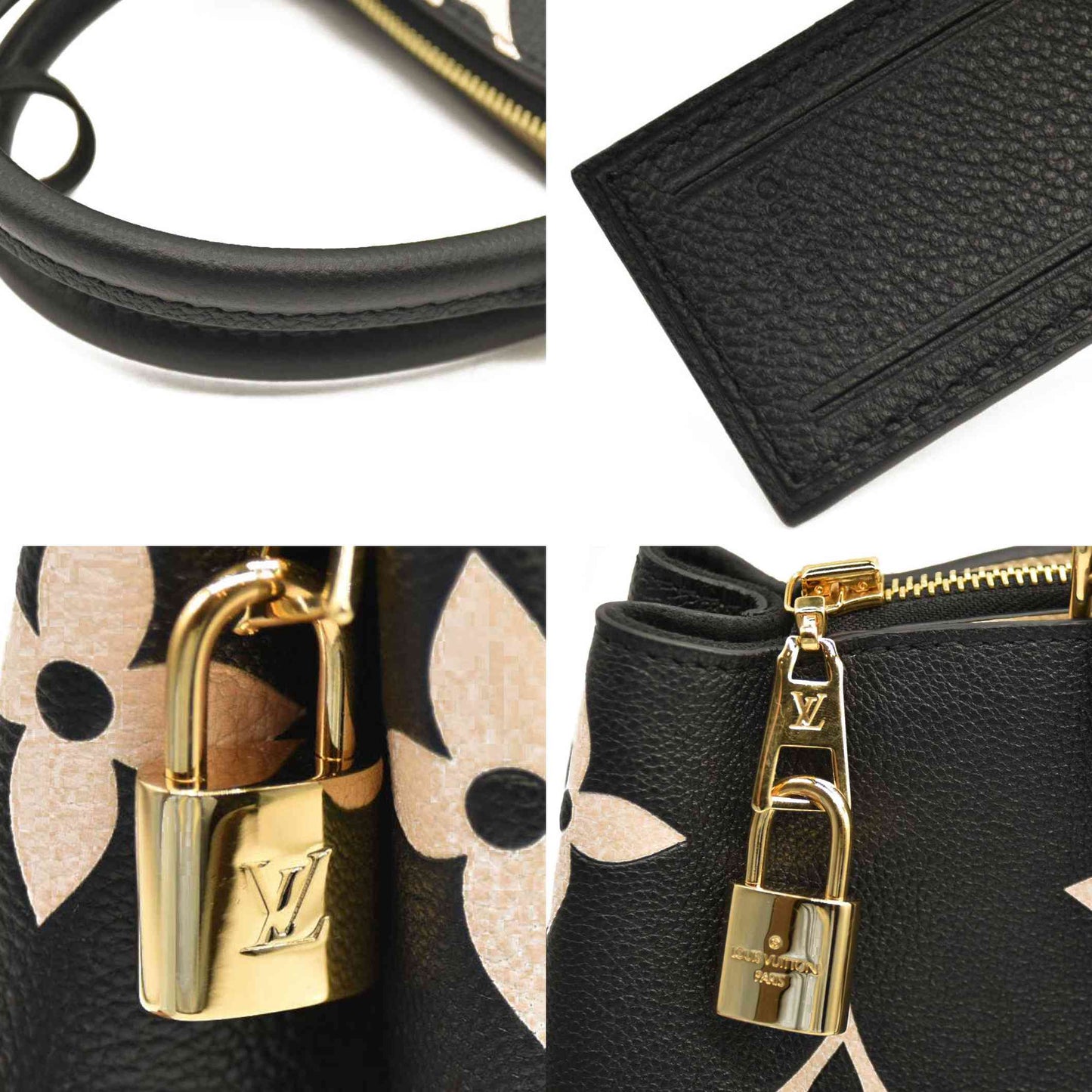 LOUIS VUITTON Petit Palais PM Bicolor Empreinte Shoulder Bag