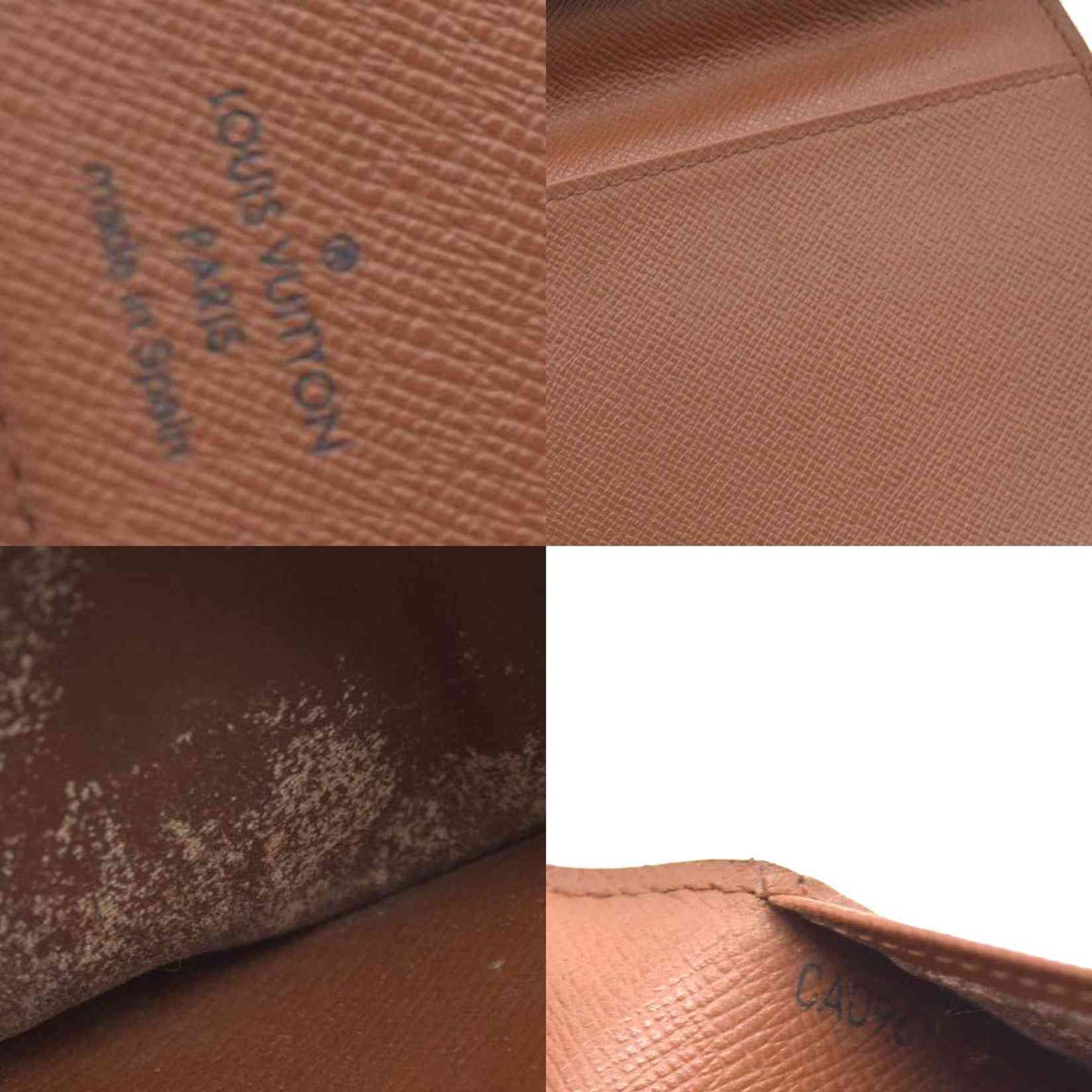 $710 Louis Vuitton Monogram Checkbook CA0967 1997 CONSIGNMENT