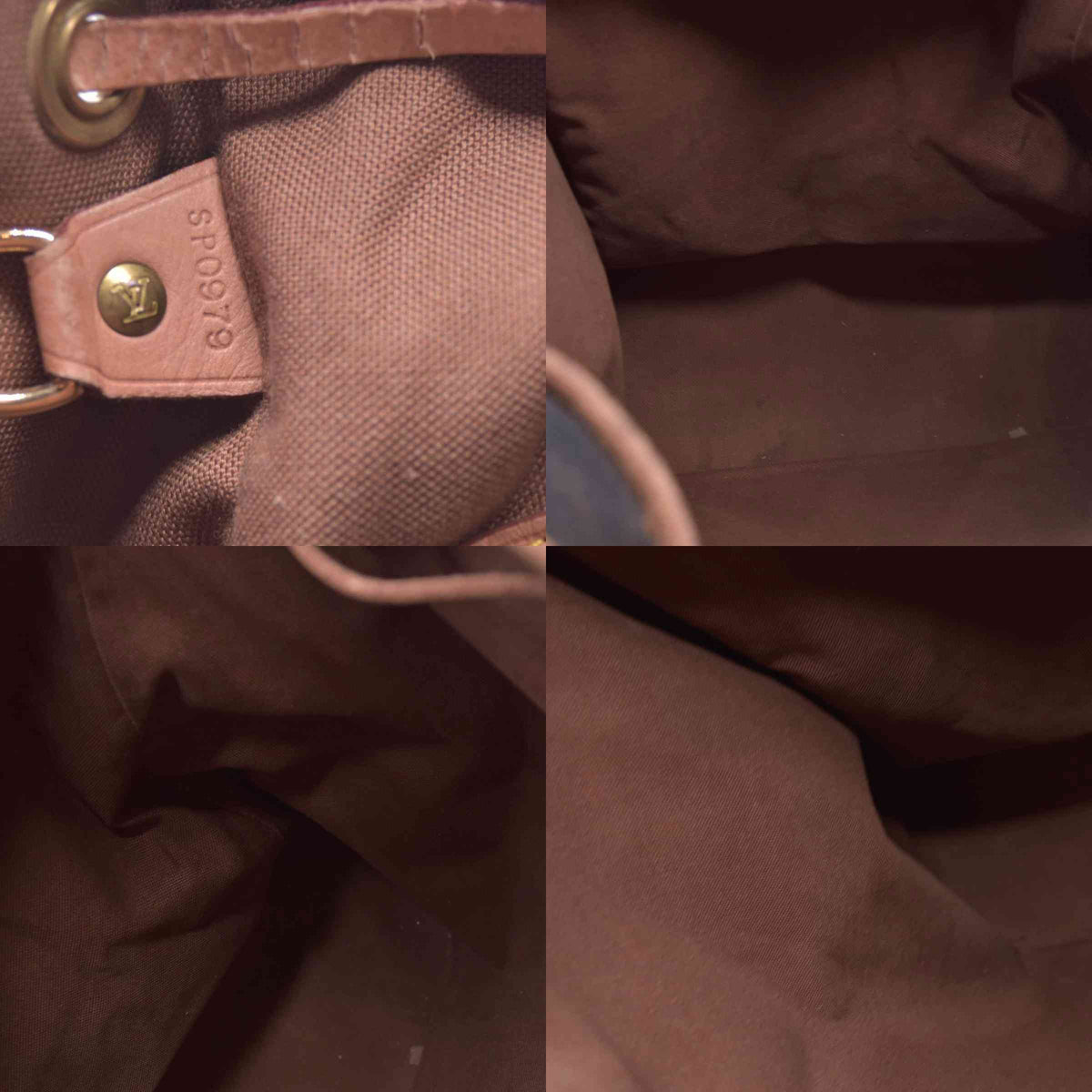 $1650 1999 LOUIS VUITTON Monogram Montsouris GM Backpack Brown SP0979 CONSIGNMENT 10021410