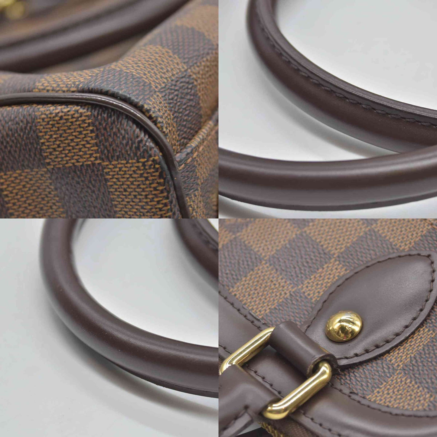 $2390 2011 Louis Vuitton Trevi PM Ebene Damier Ebene TJ4151