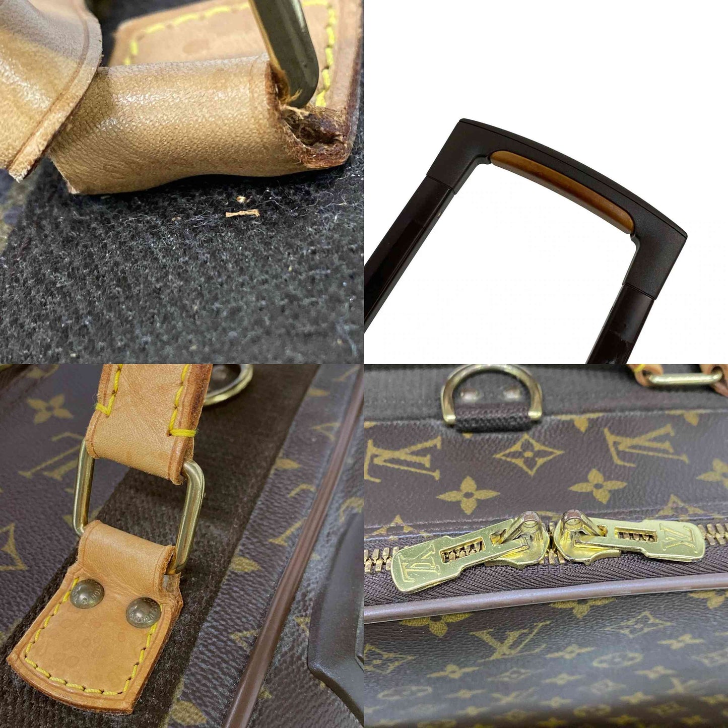 $2870 1998 LOUIS VUITTON Monogram Pegase 60 SP1918 Suitcase