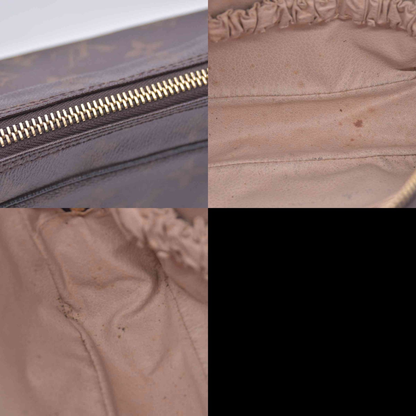 $600 1988 LOUIS VUITTON Monogram Trousse Toilette 23 883TH