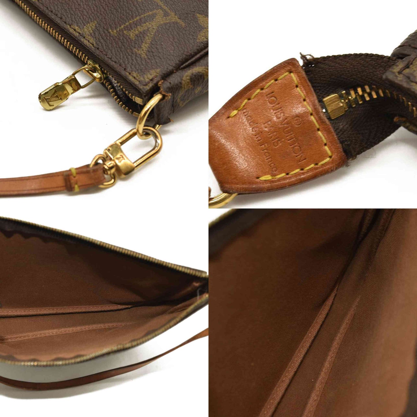 LOUIS VUITTON Monogram Pochette Accessories VI1909