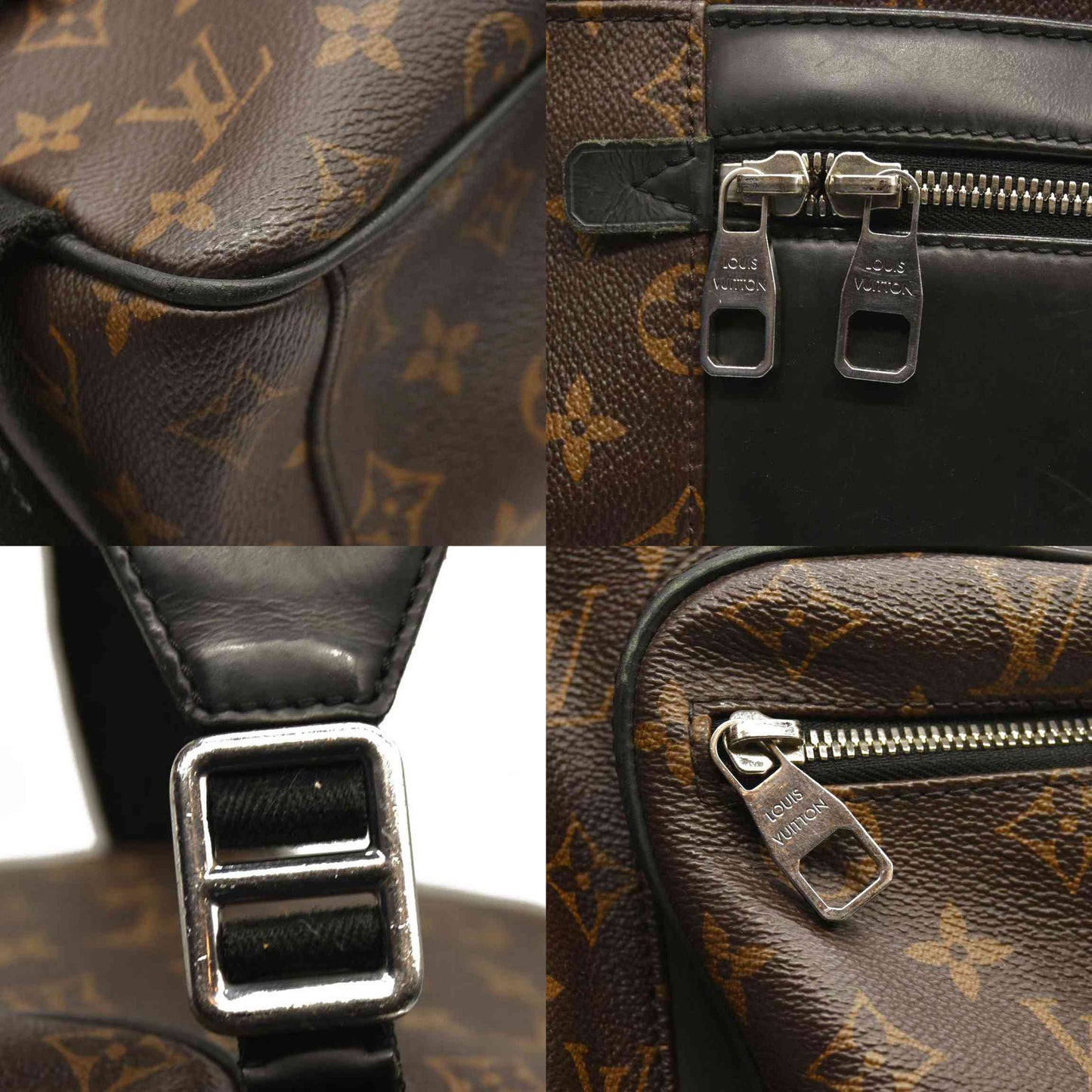 Louis Vuitton  Monogram Macassar Josh Backpack