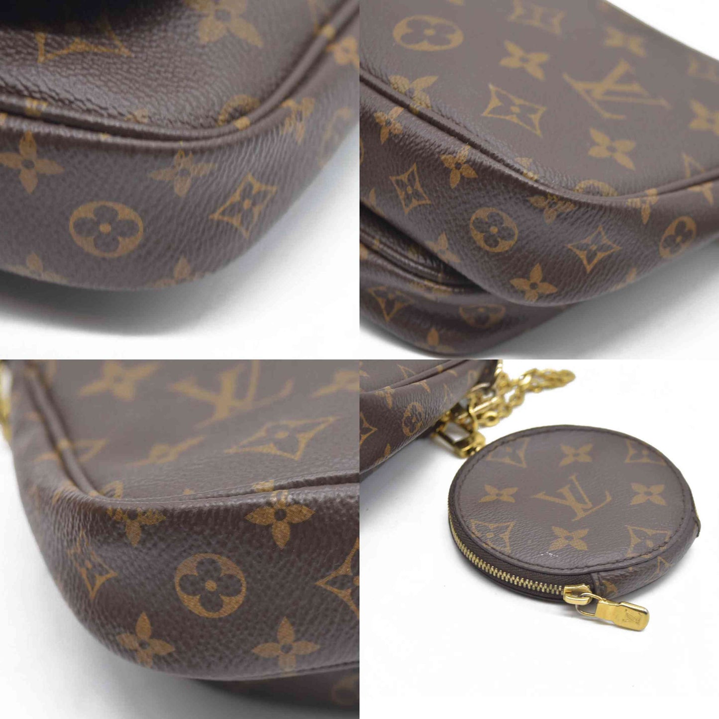 $2840 Louis Vuitton LV Monogram Multi-Pochette Accessories