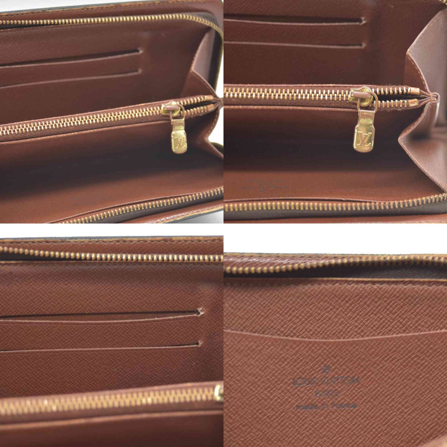 Louis Vuitton  Monogram Port Monnaie Zippy Wallet TH0090