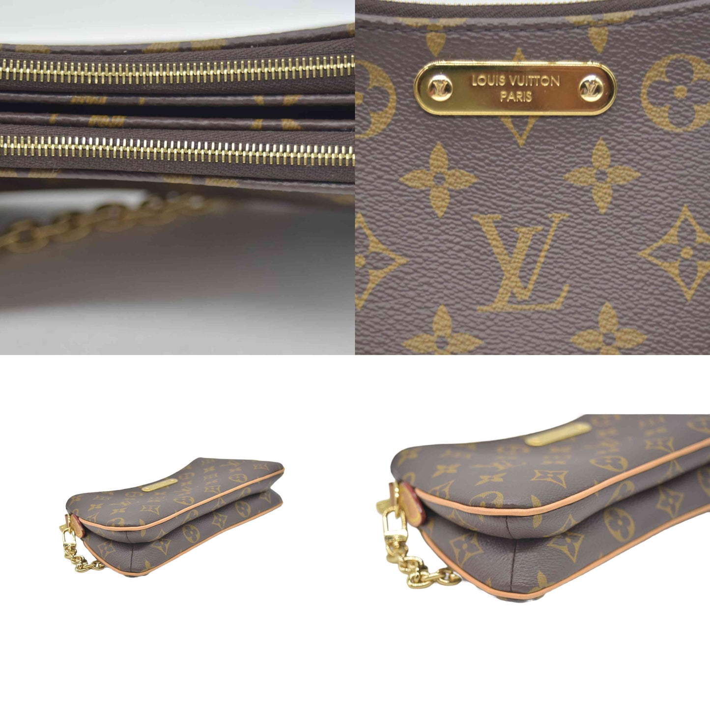 $1,950 LOUIS VUITTON Monogram Liv Pochette