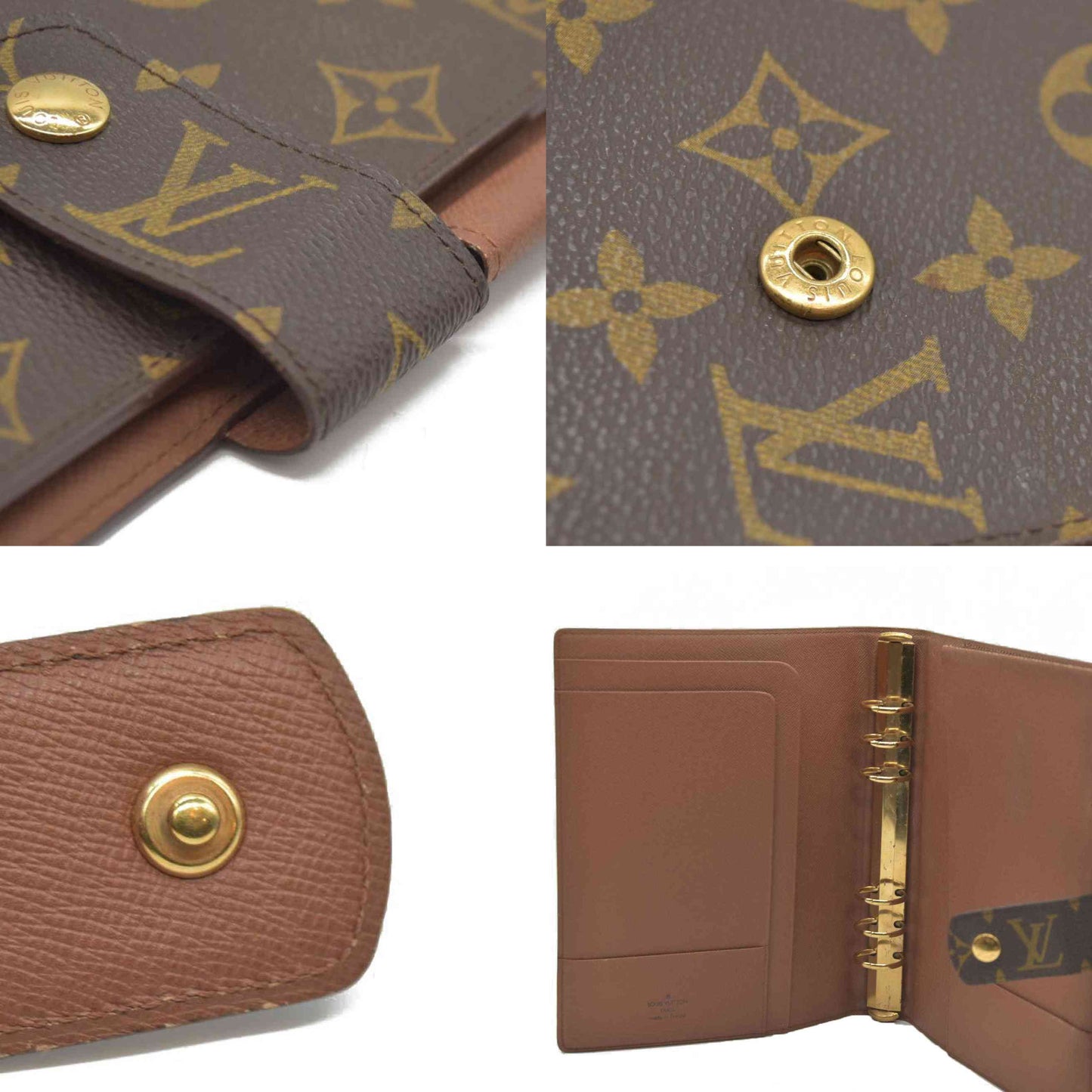 Louis Vuitton  Monogram Large Ring Agenda Cover MI0927