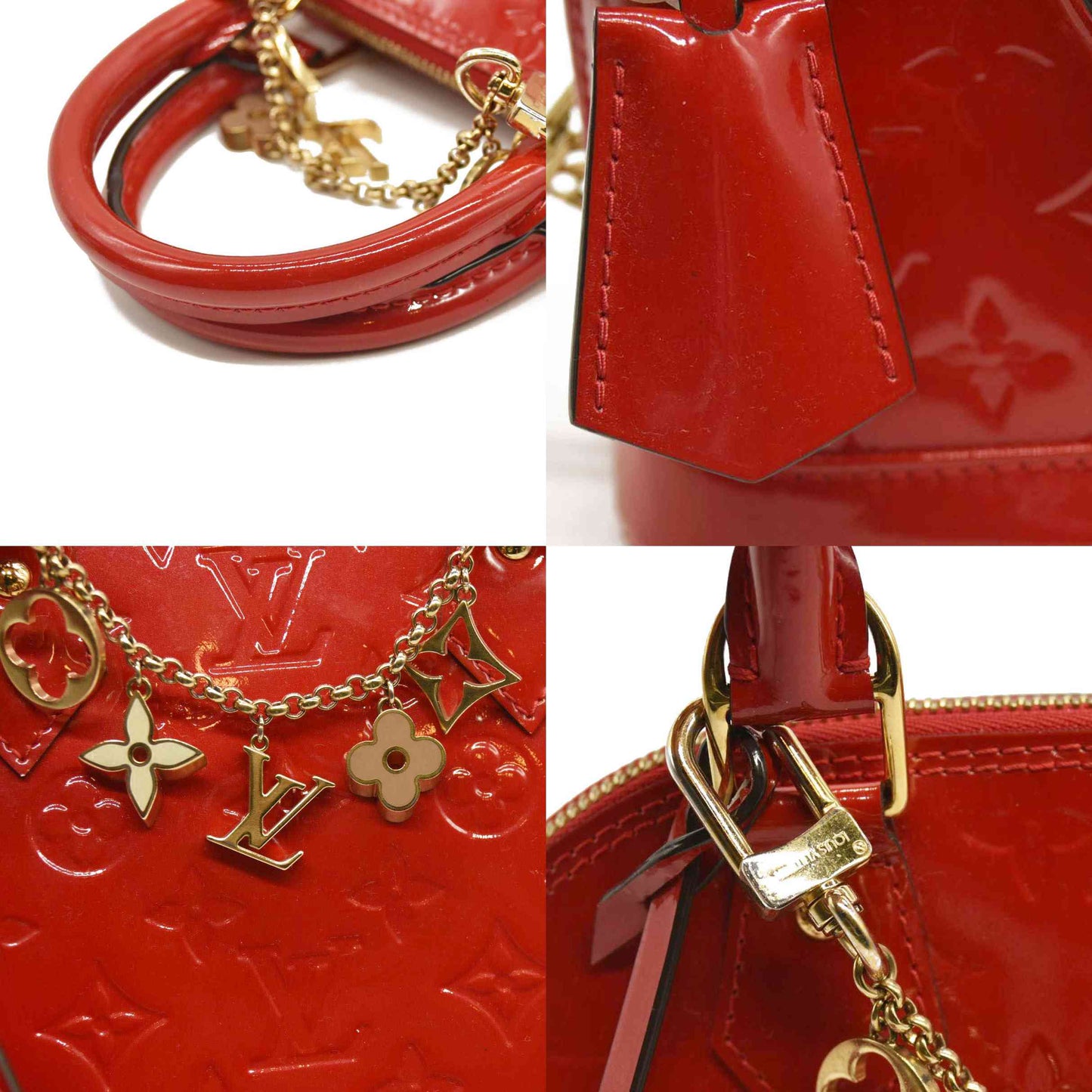 LOUIS VUITTON  Vernis Alma BB Pomme D'Amour