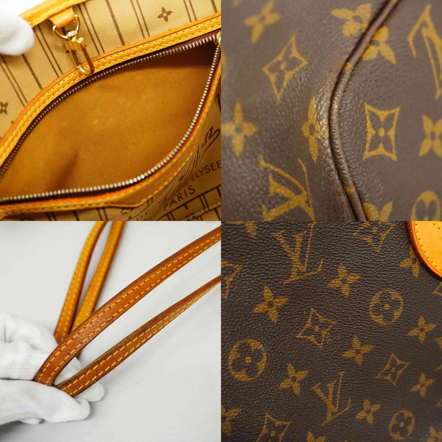 LOUIS VUITTON Monogram Neverfull PM France