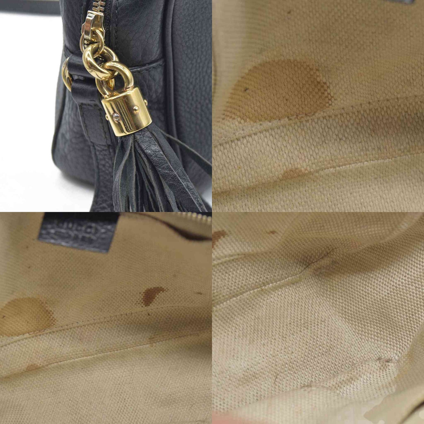 $1490 Gucci Interlocking G Soho Disco