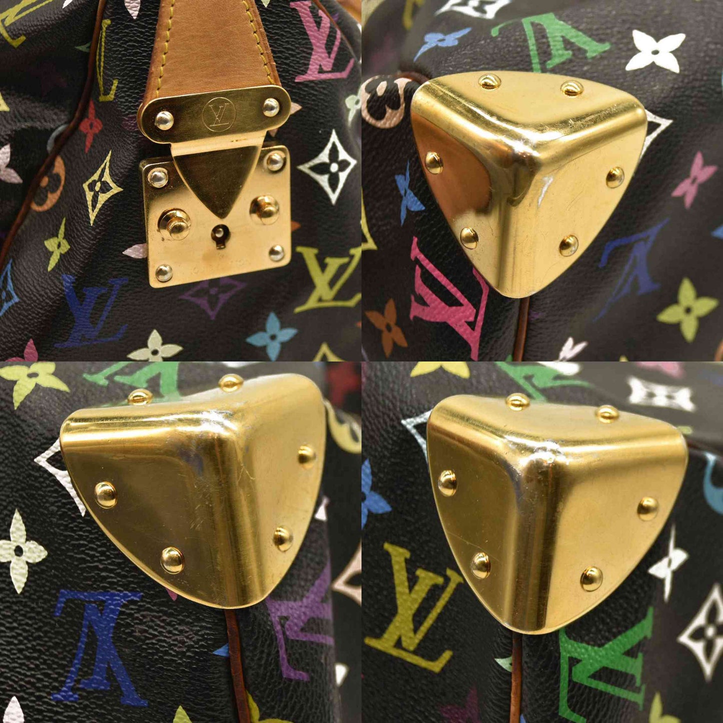 Louis Vuitton Muakami Multicolor Speedy 30 Black SP0016