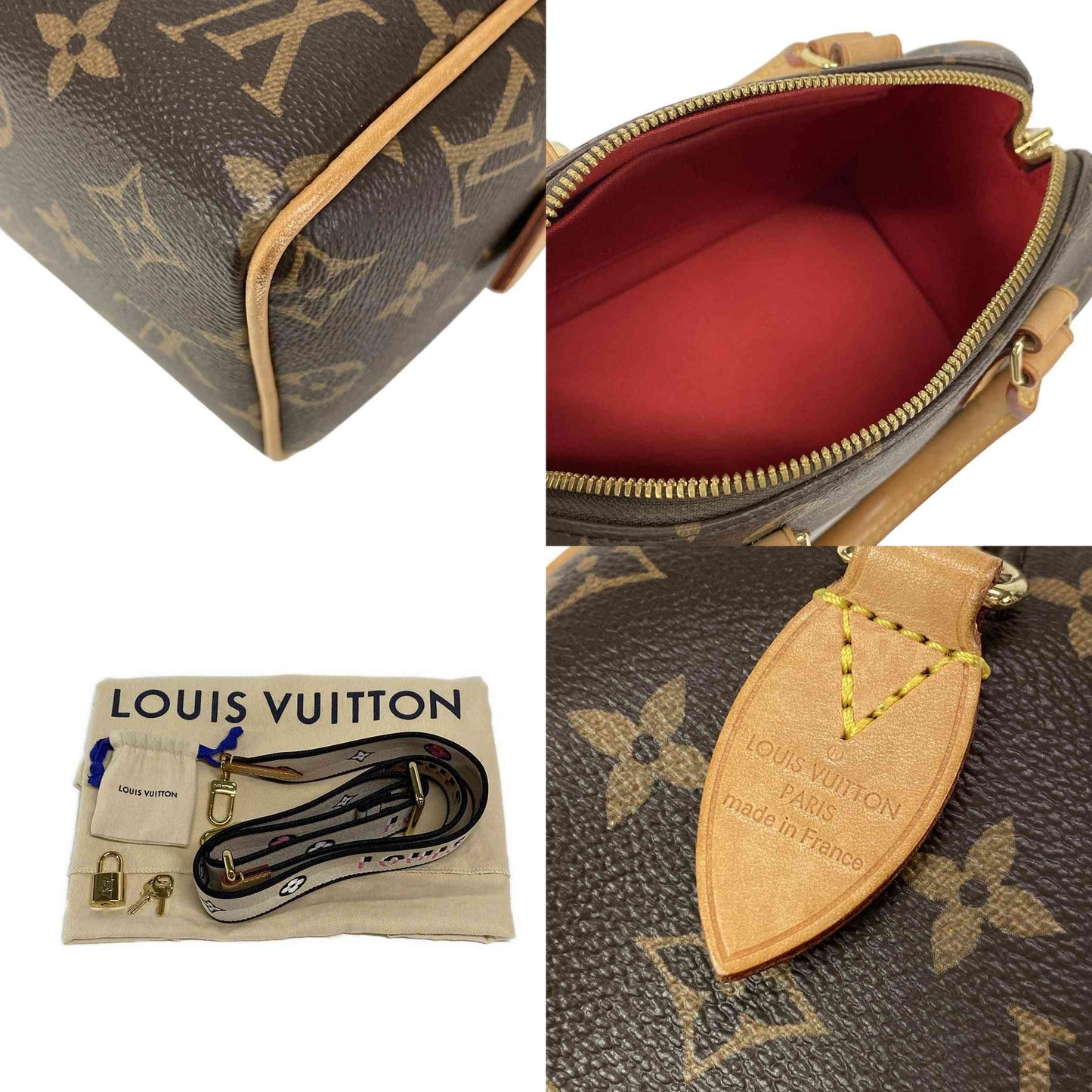 LOUIS VUITTON  Monogram Speedy Bandouliere 20 RFID