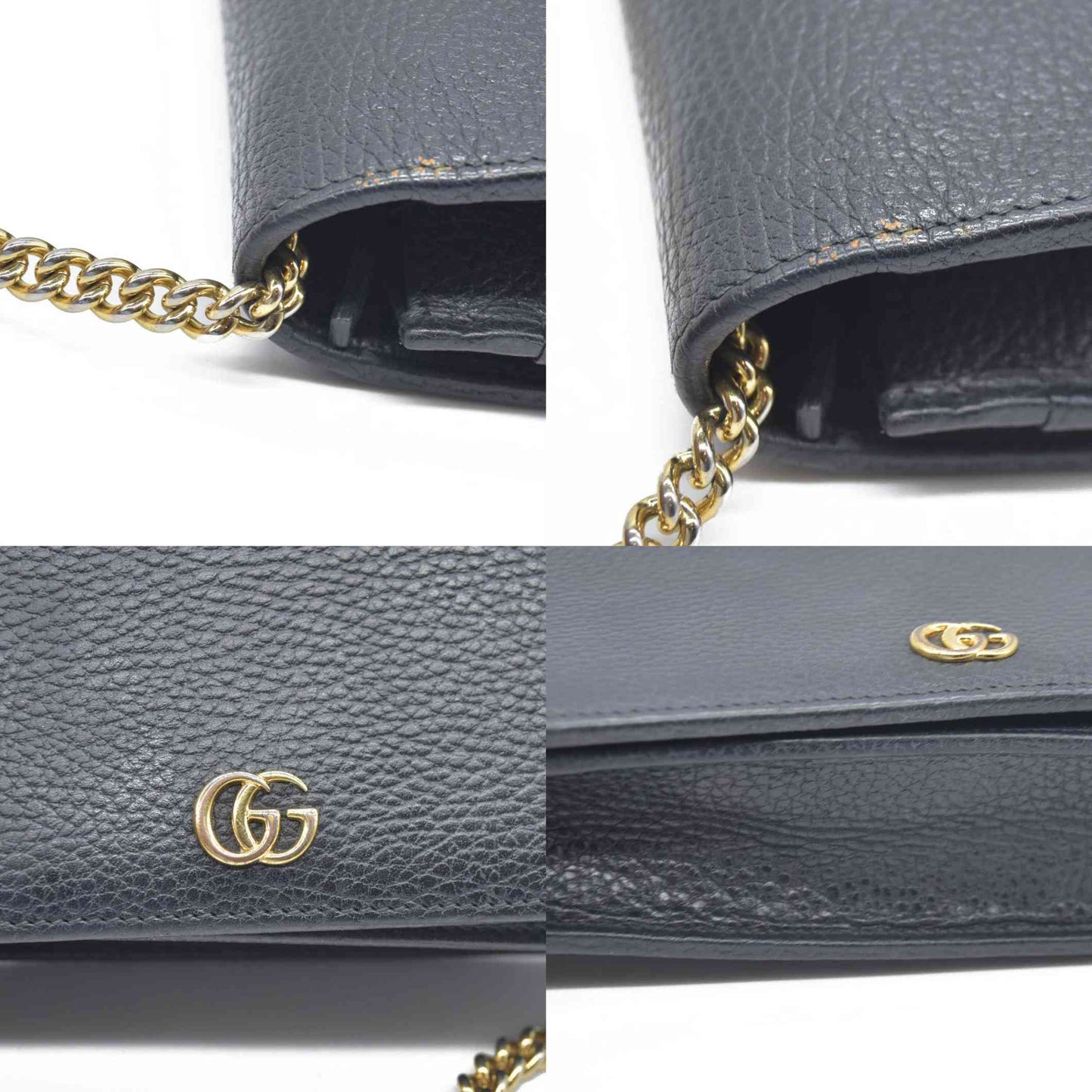 $1150 GG Marmont wallet on chain