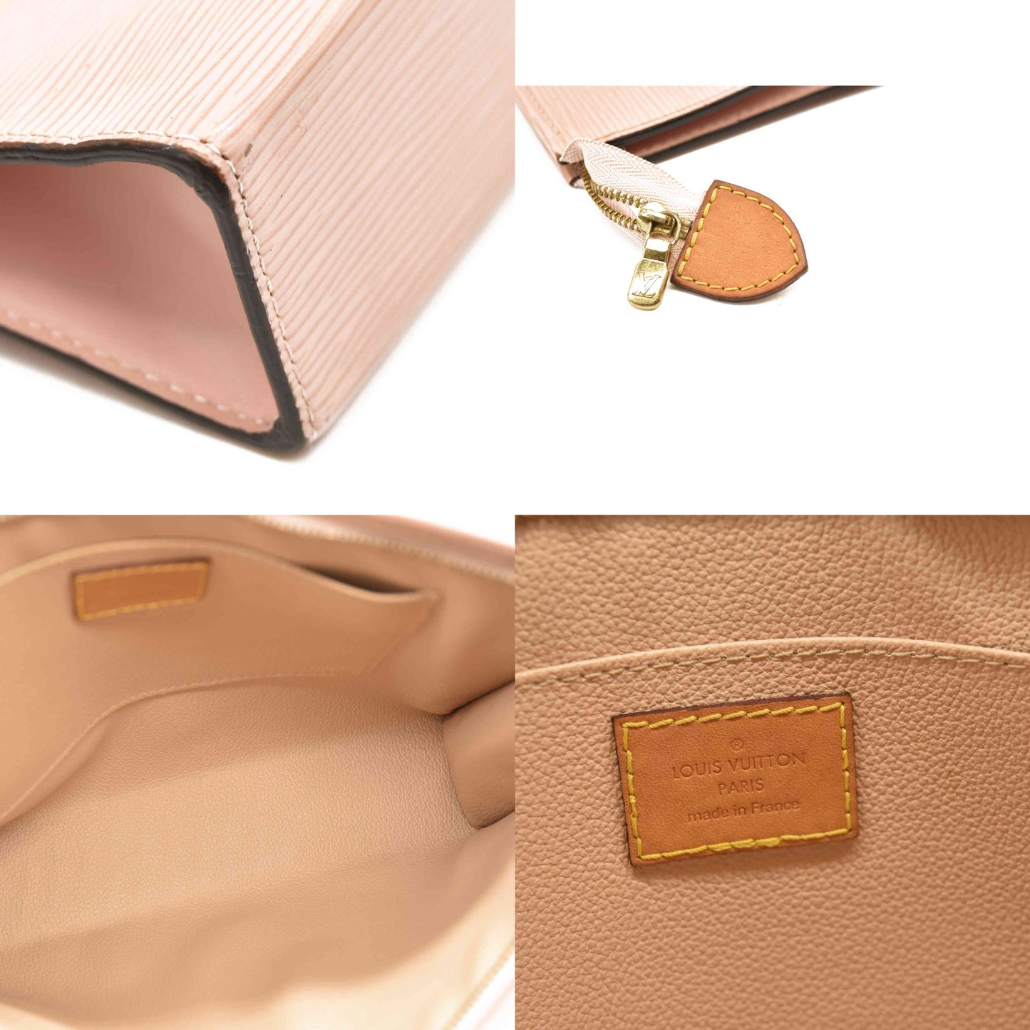 Louis Vuitton  Epi Toiletry Pouch 26 Rose Ballerine TA2138