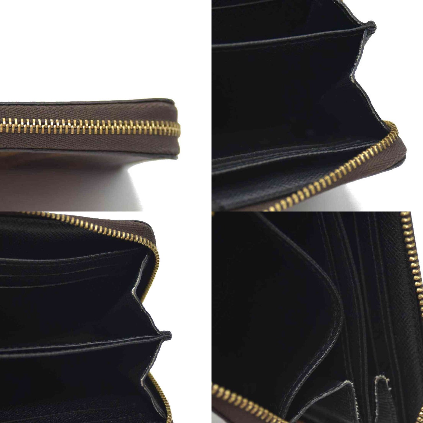 Louis Vuitton Monogram Giant Zippy Coin Purse Wallet Brown SN3200