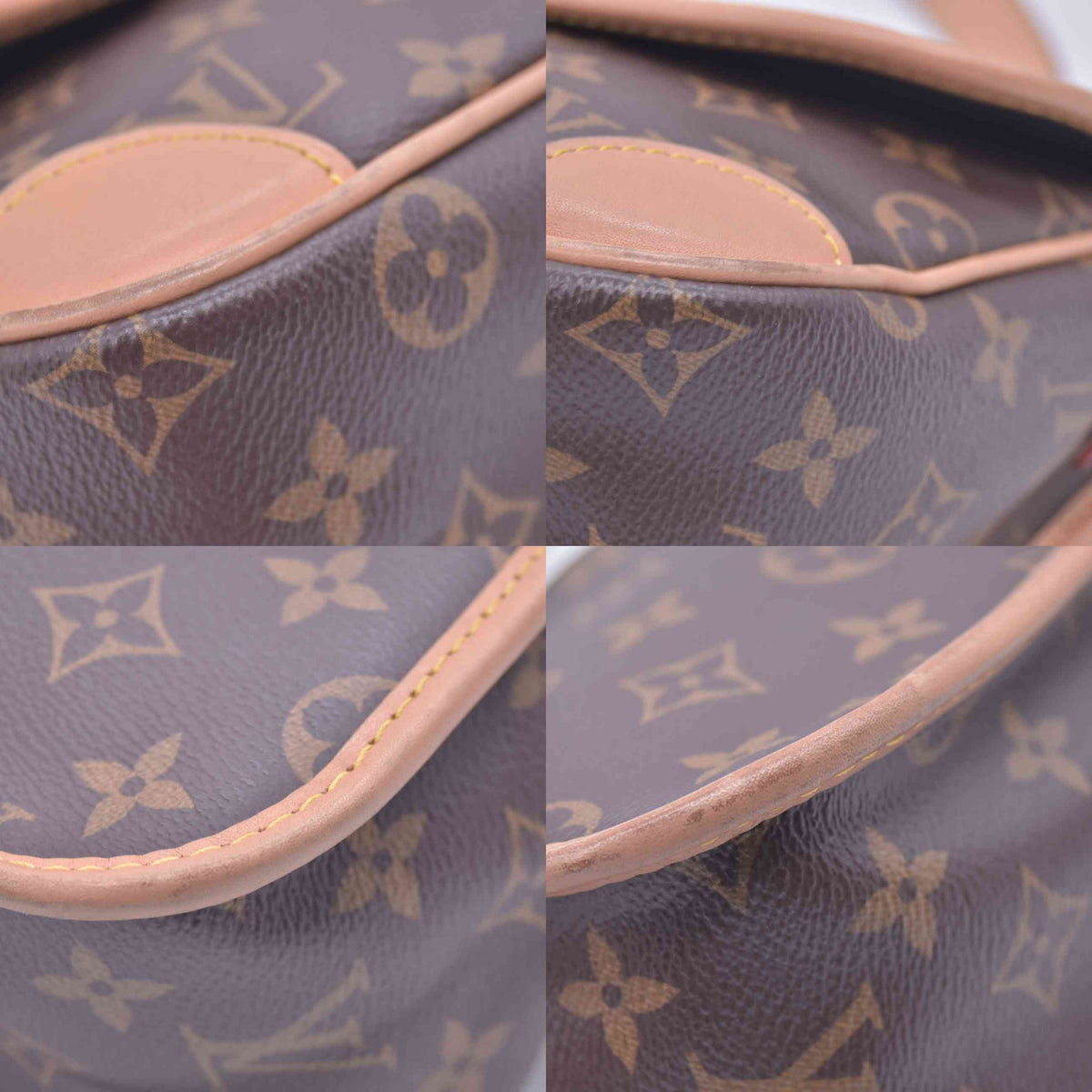 $2700 RFID Louis Vuitton Monogram Diane Black Shoulder Bag