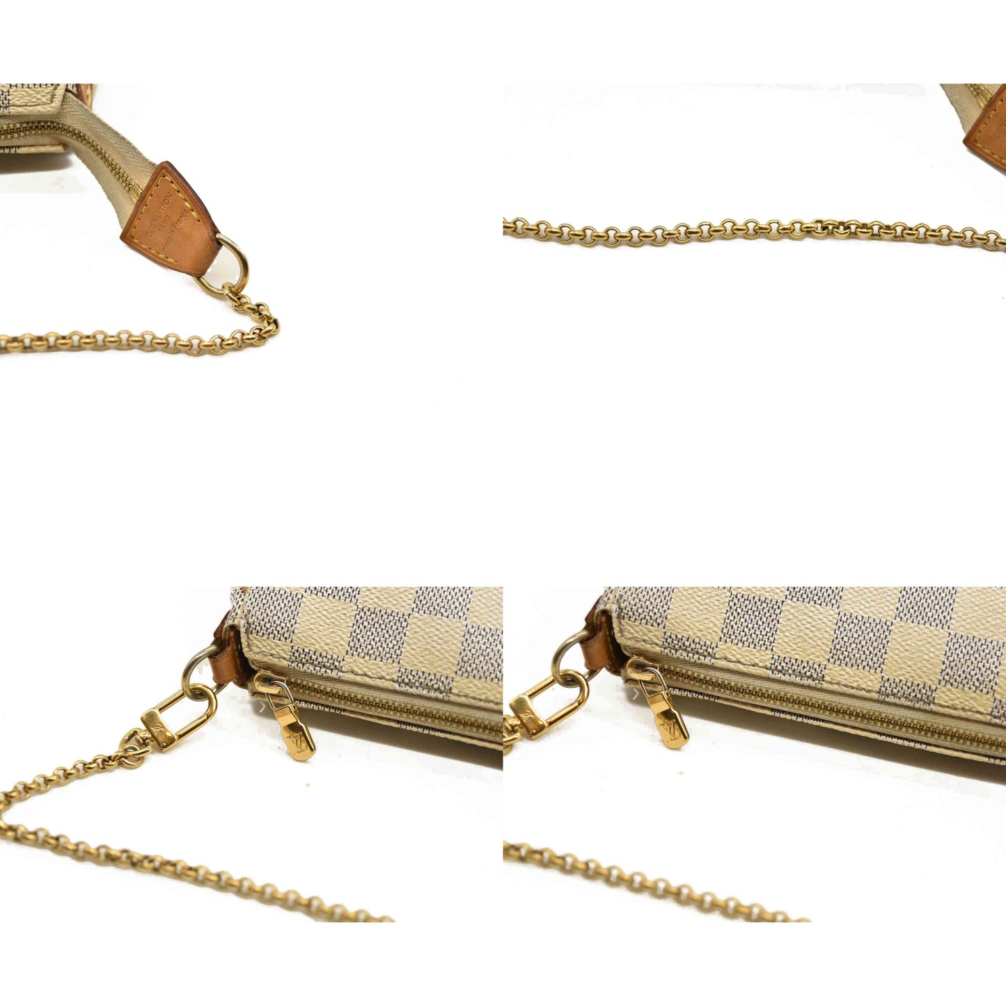 Louis Vuitton  Damier Azur Eva Clutch SN2122