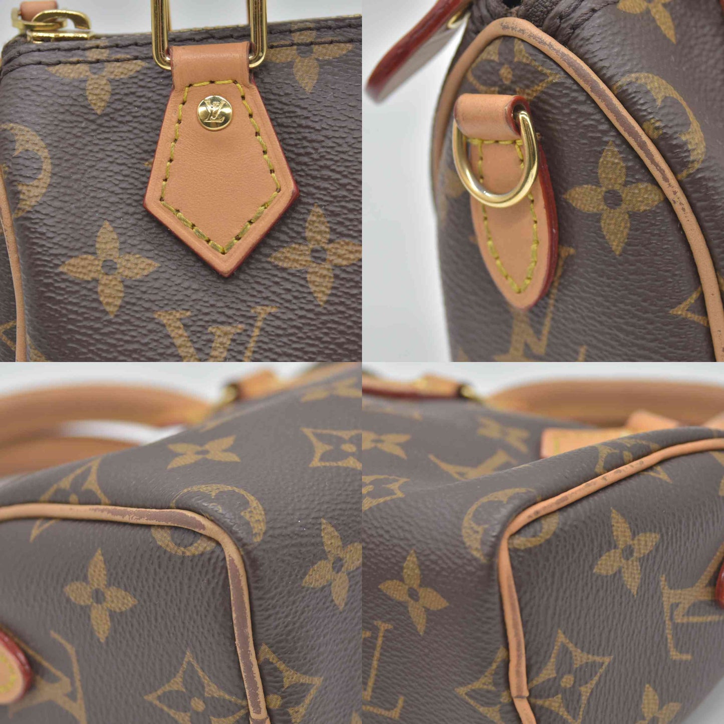 2025 $1920 Louis Vuitton Monogram Nano Speedy Bandouliere LA0285