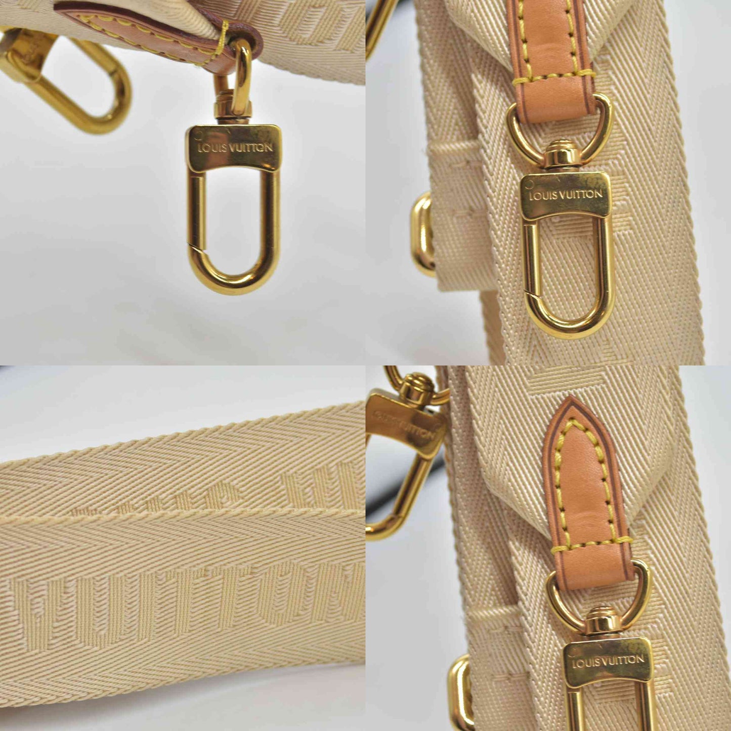 $2240 Louis Vuitton Monogram Giant By The Pool Multi Pochette Accessories Brume