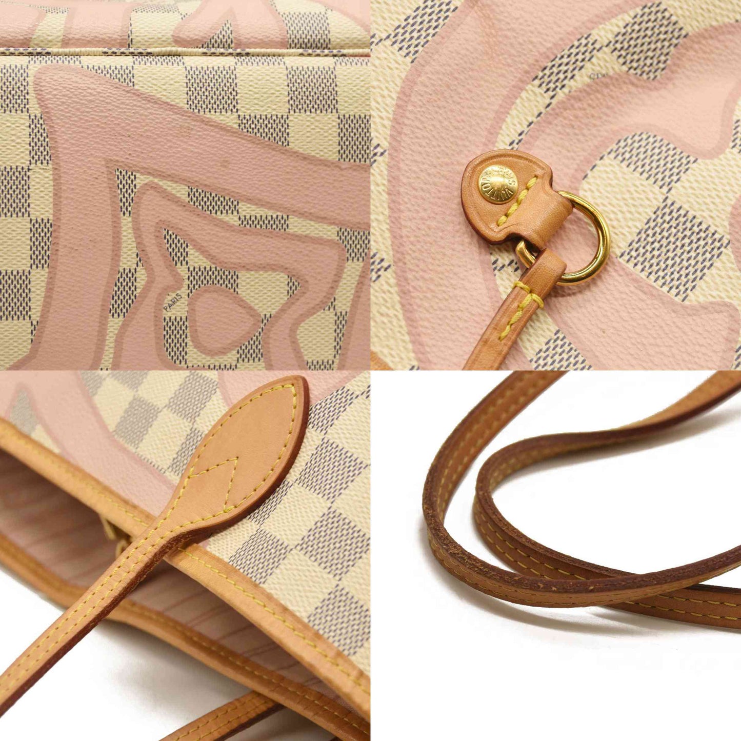 Louis Vuitton  Damier Azur Tahitienne Neverfull MM