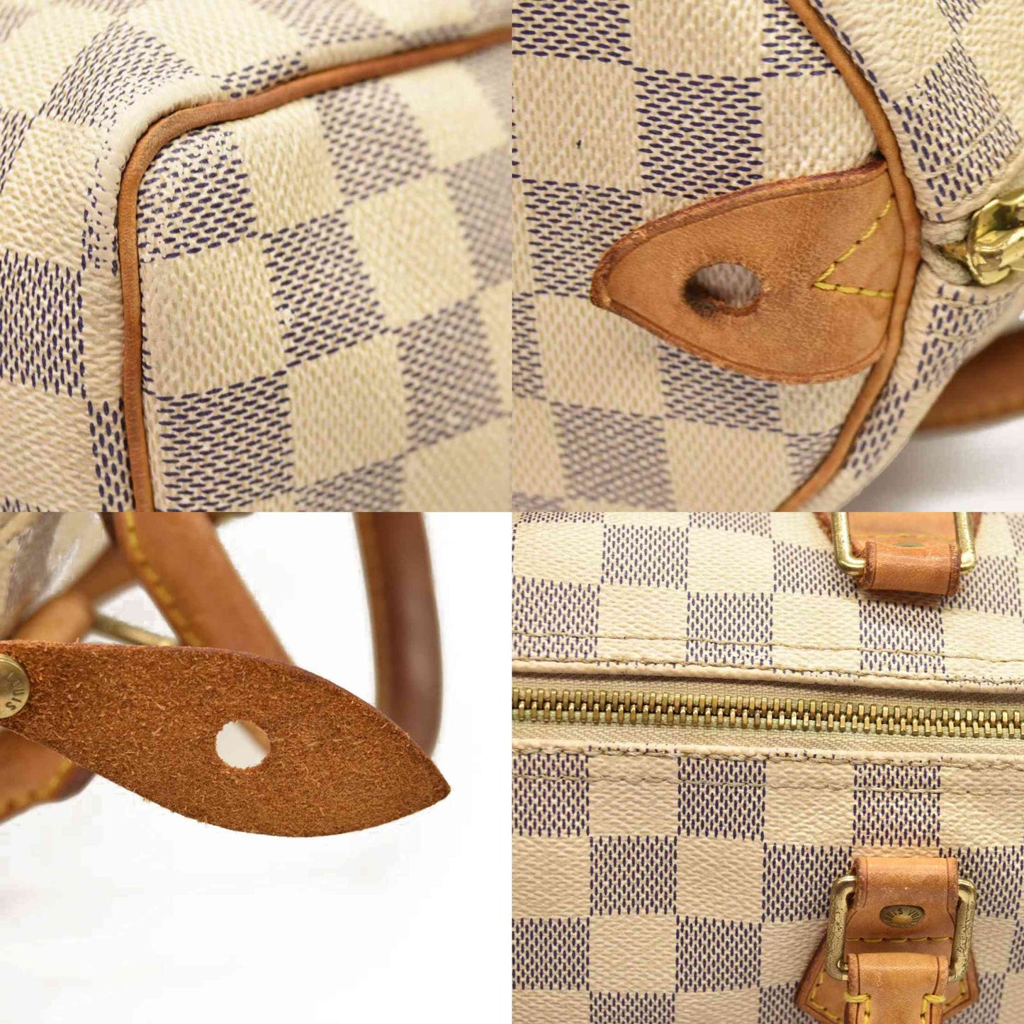 Louis Vuitton  Damier Azur Speedy 25 SP3077