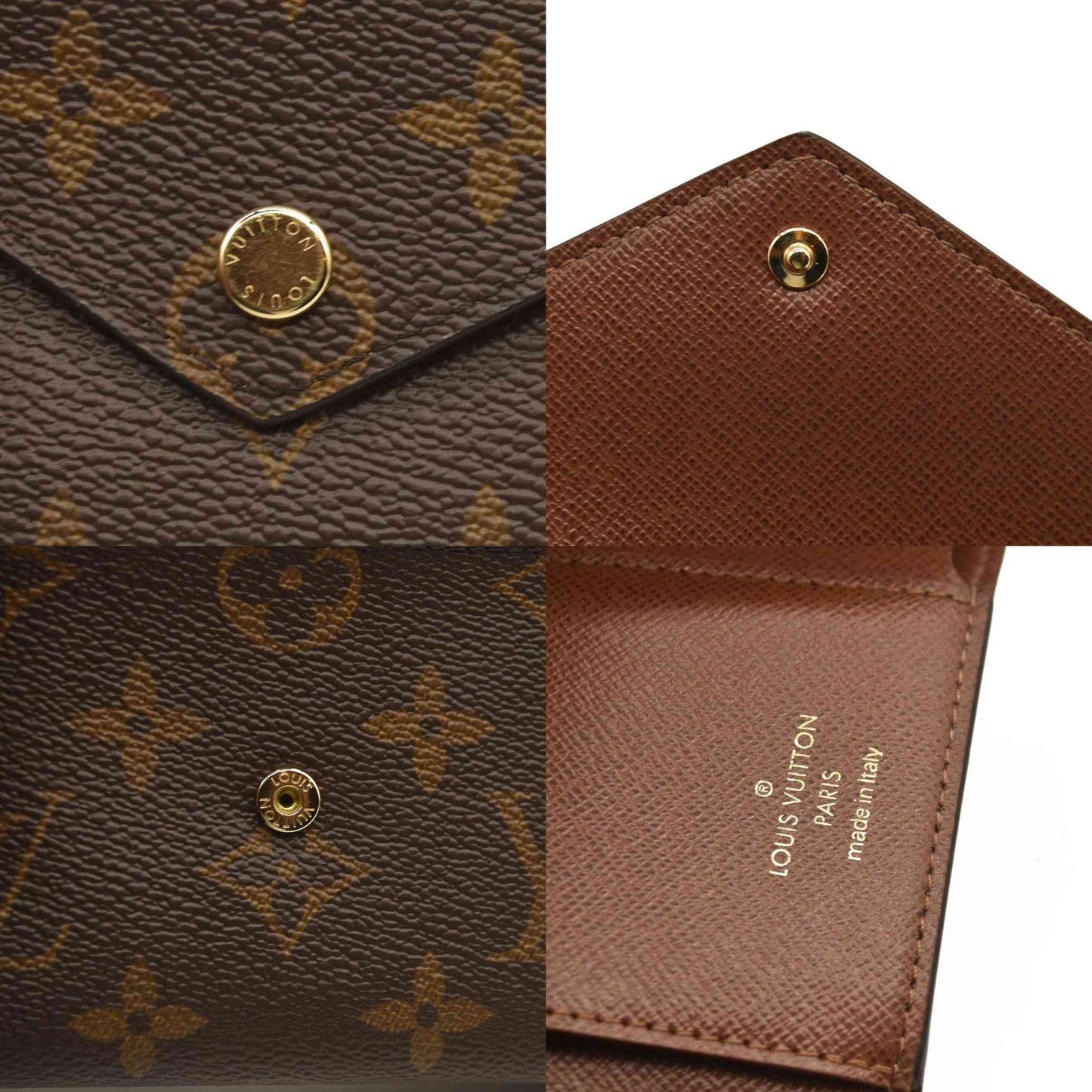 LOUIS VUITTON Monogram Victorine Wallet