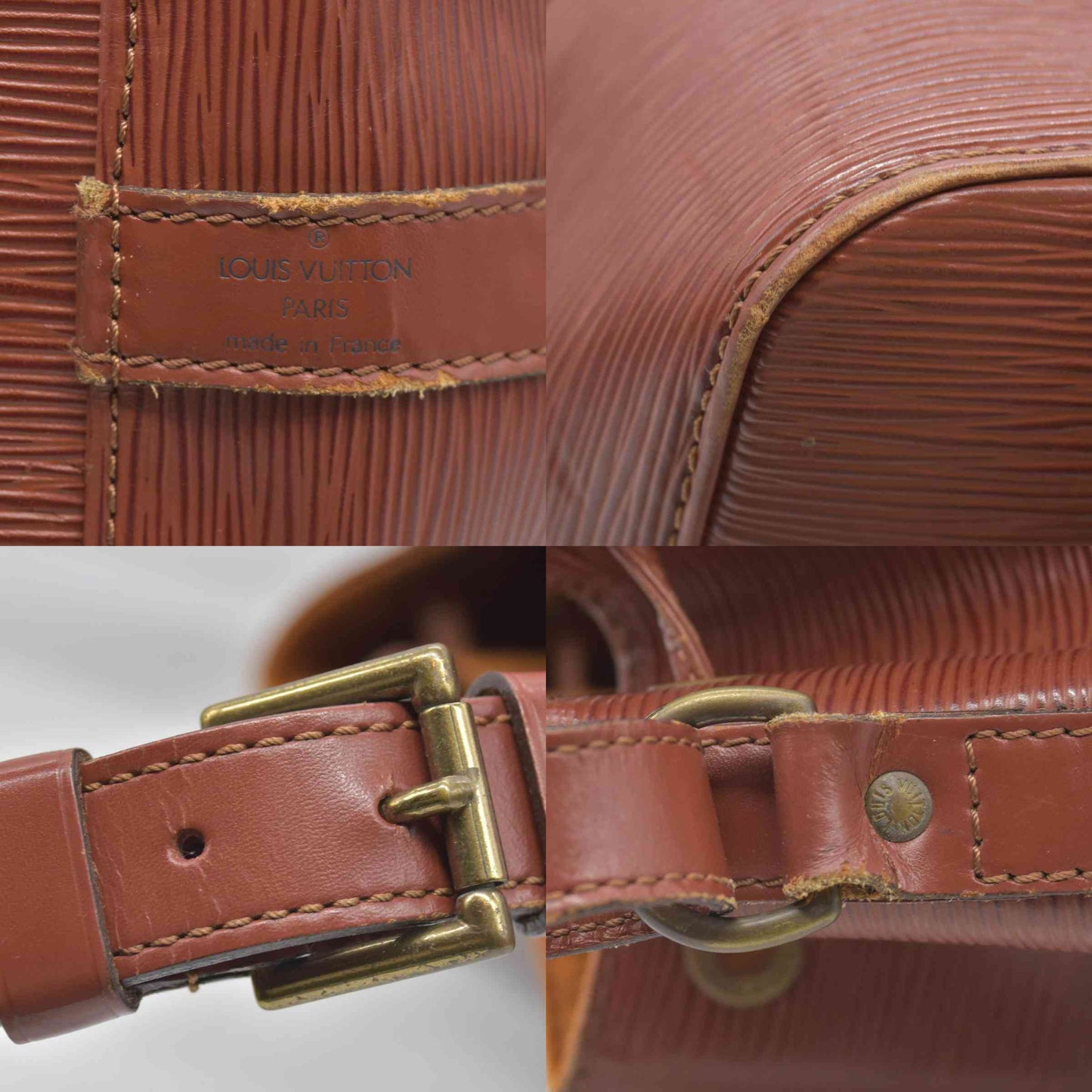 $1430 Louis Vuitton Epi Petit Noe Kenyan Fawn  CONSIGNMENT