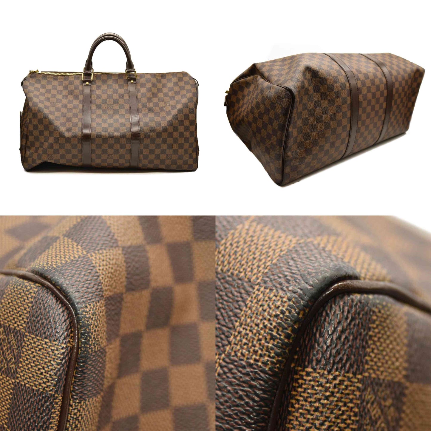 Louis Vuitton  Damier Ebene Keepall 50 MB1016