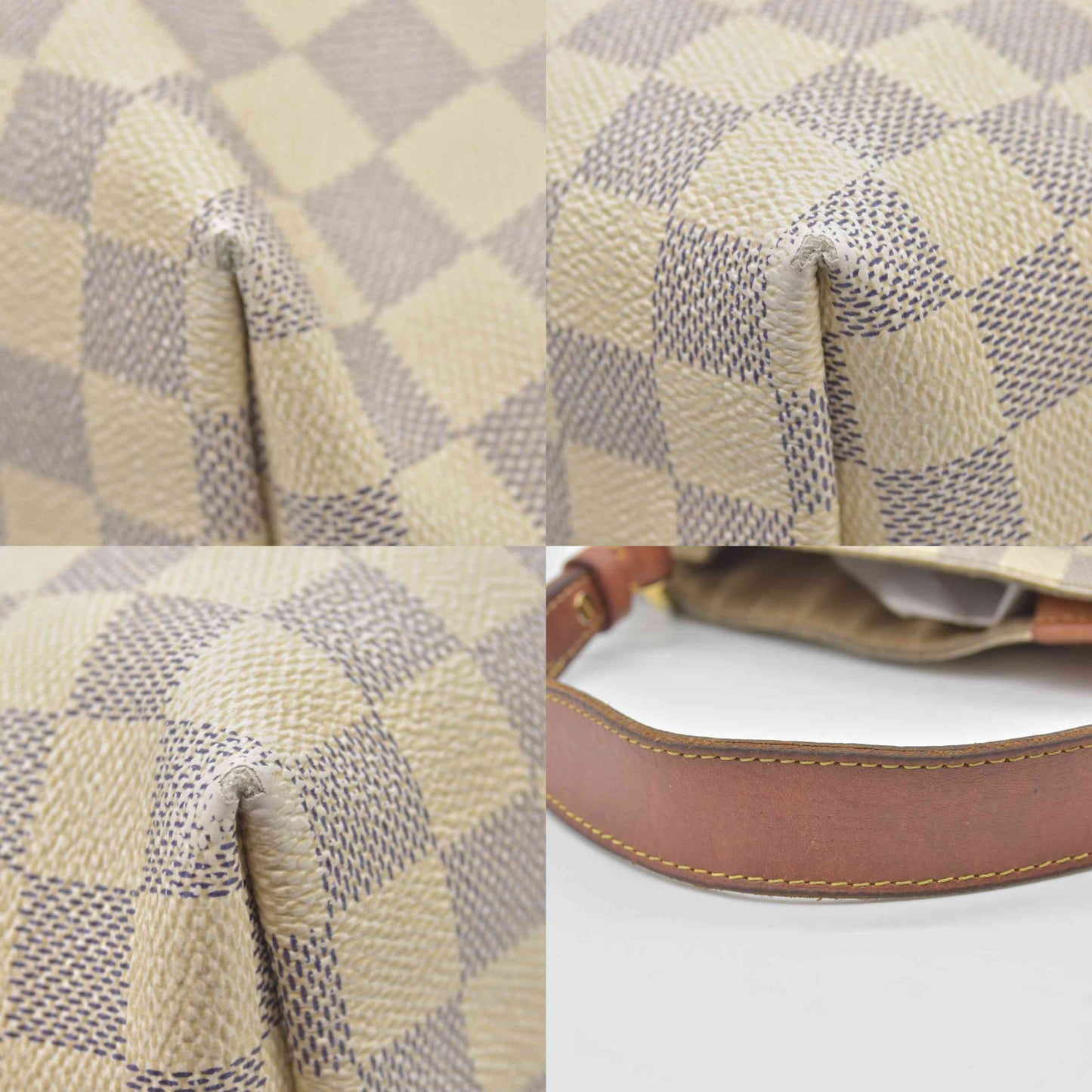 $1990 2018 Louis Vuitton  Damier Azur Graceful PM MI1128