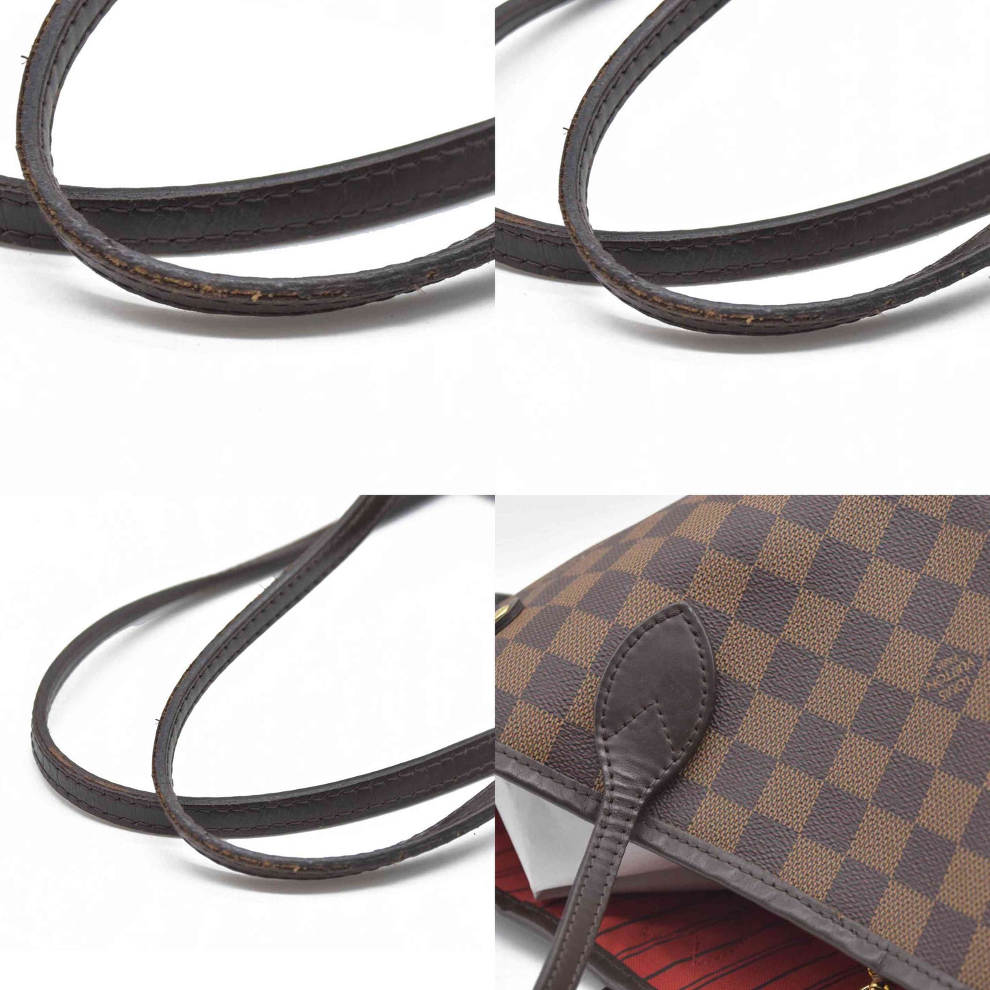 $2170 Louis Vuitton Damier Ebene Neverfull SD3109