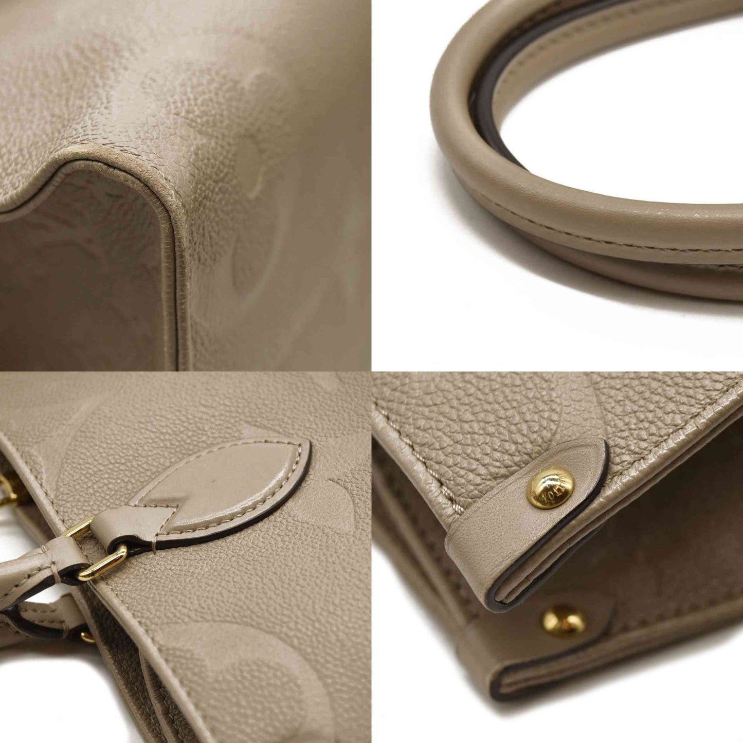 Louis Vuitton  Empreinte Monogram Giant Onthego MM Tourterelle RFID