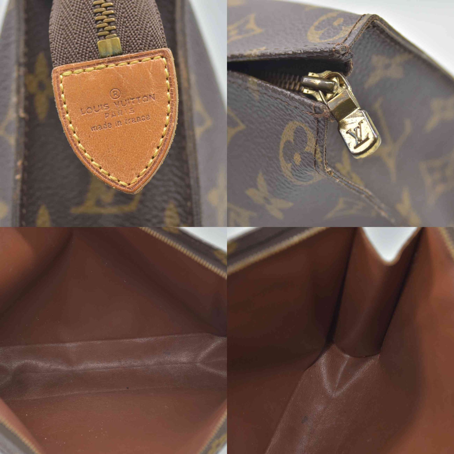 $1120 1986 March Louis Vuitton Monogram Toiletry 26 863AN