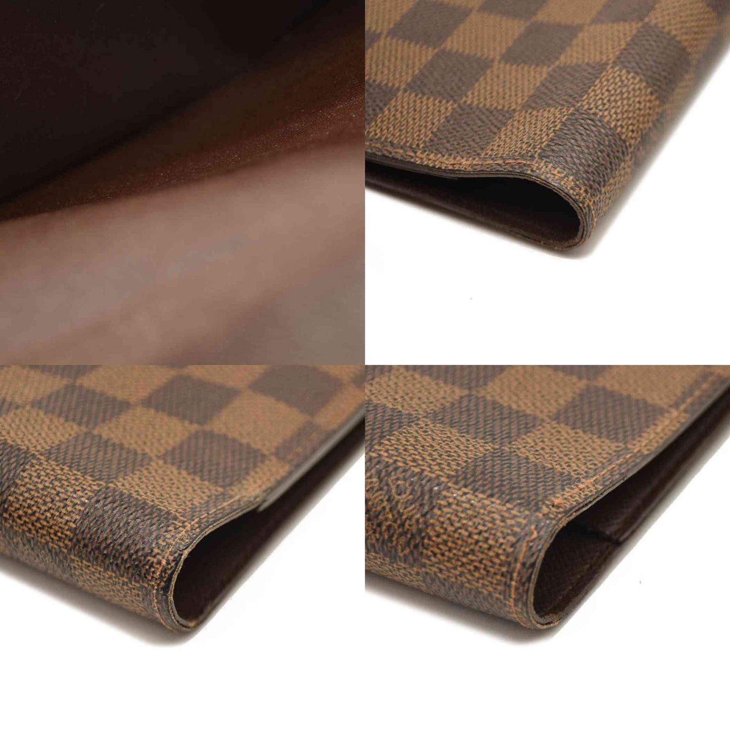 Louis Vuitton  Damier Ebene Desk Agenda Cover