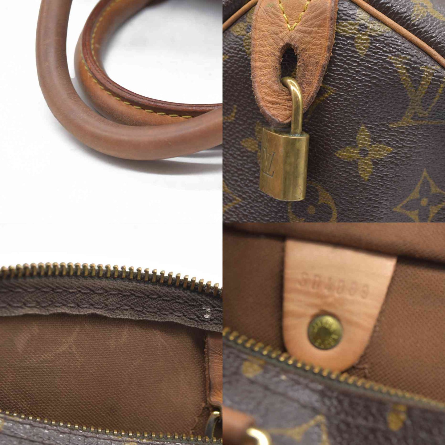 $1620 Louis Vuitton Monogram Speedy 30 SD4089 2009