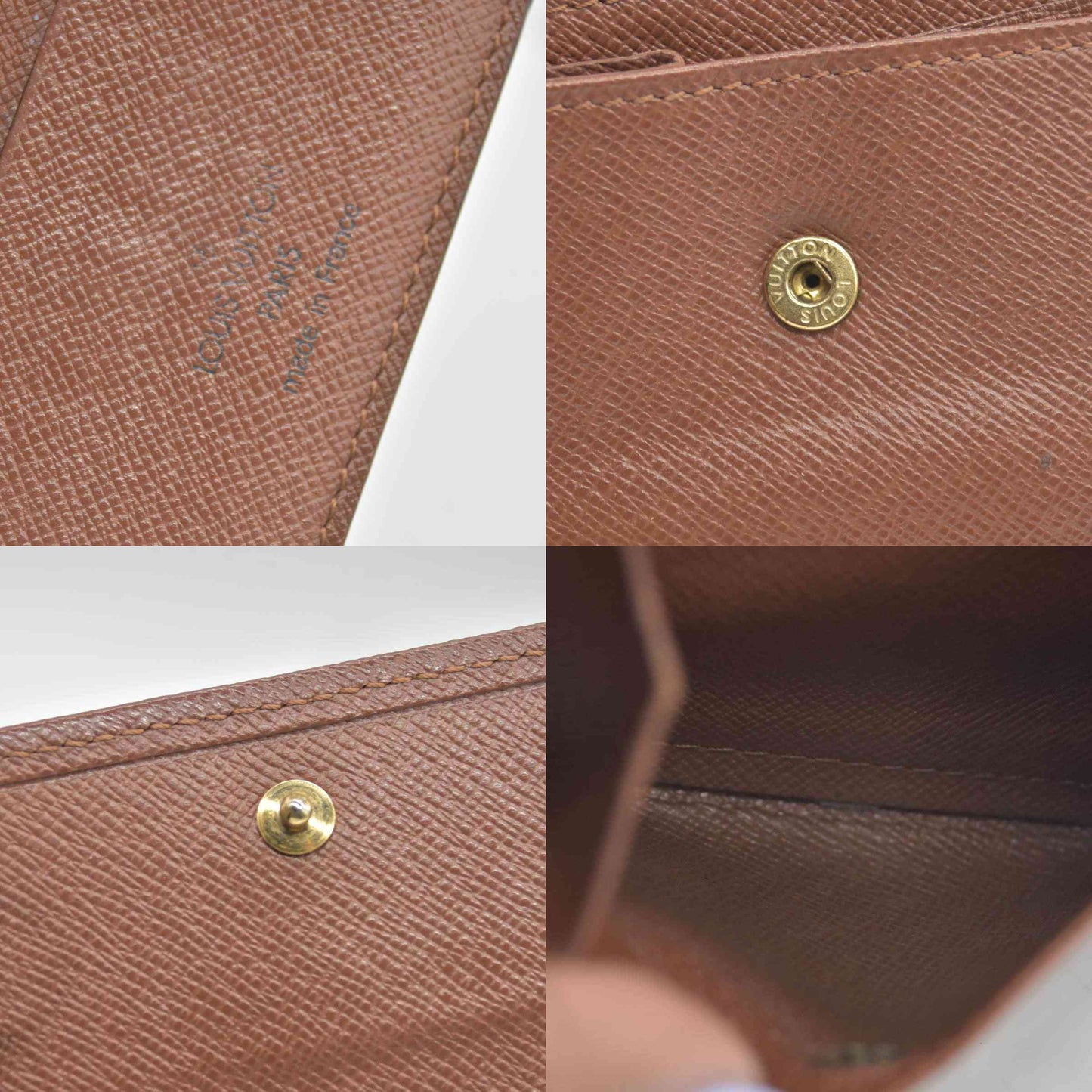 $535 2003 Louis Vuitton monogram Marco bifold wallet CONSIGNMENT CT0093
