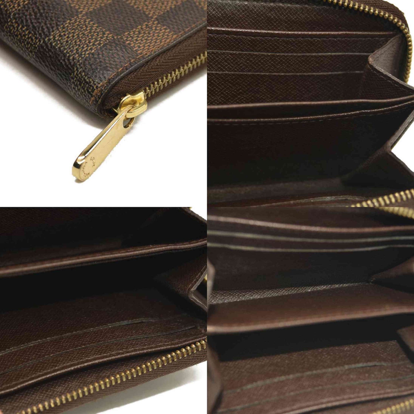 Louis Vuitton  Damier Ebene Zippy Coin Purse TH0066