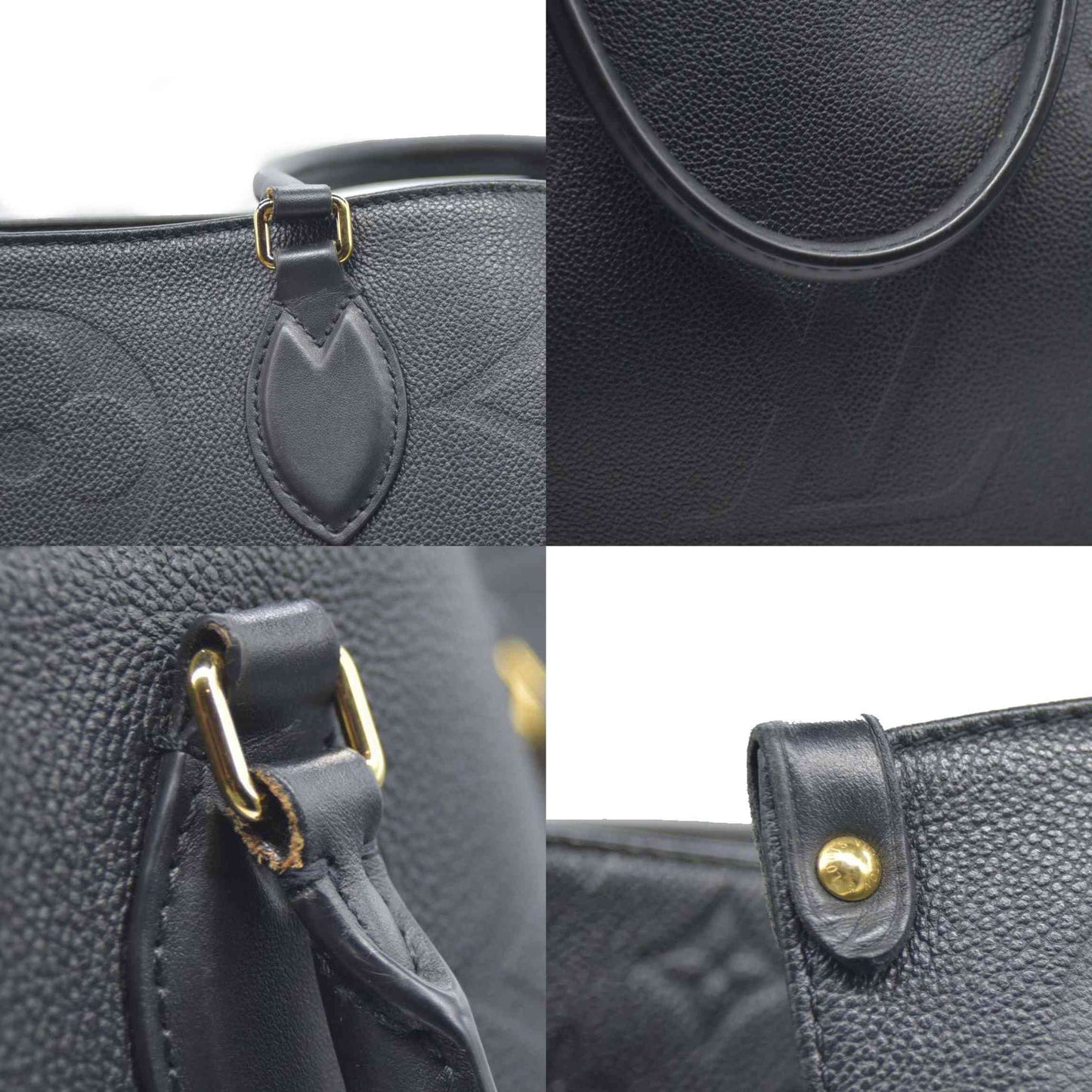 LOUIS VUITTON Empreinte Monogram Giant Onthego GM Black