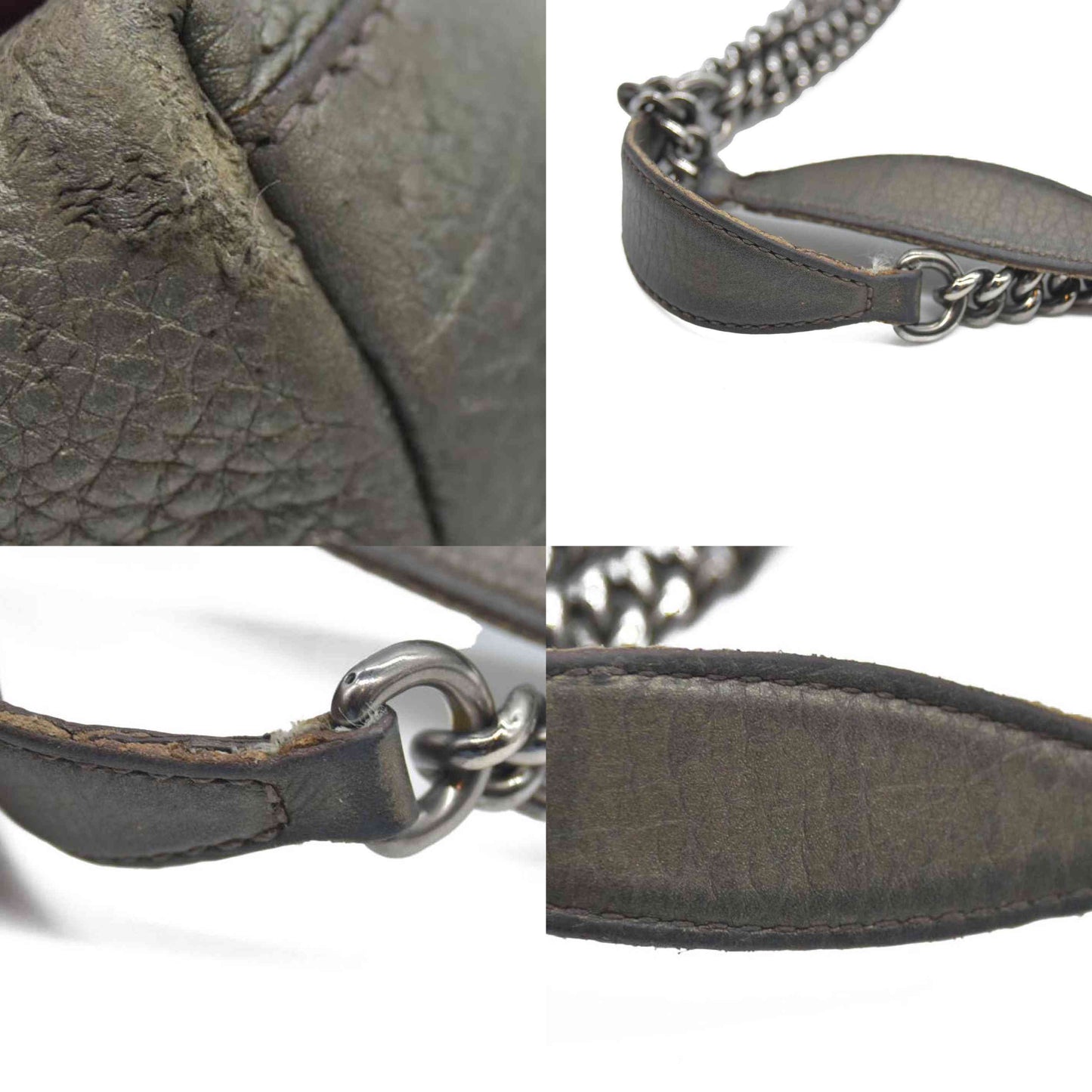 AUCTION $1990 Gucci Interlocking G Soho Medium