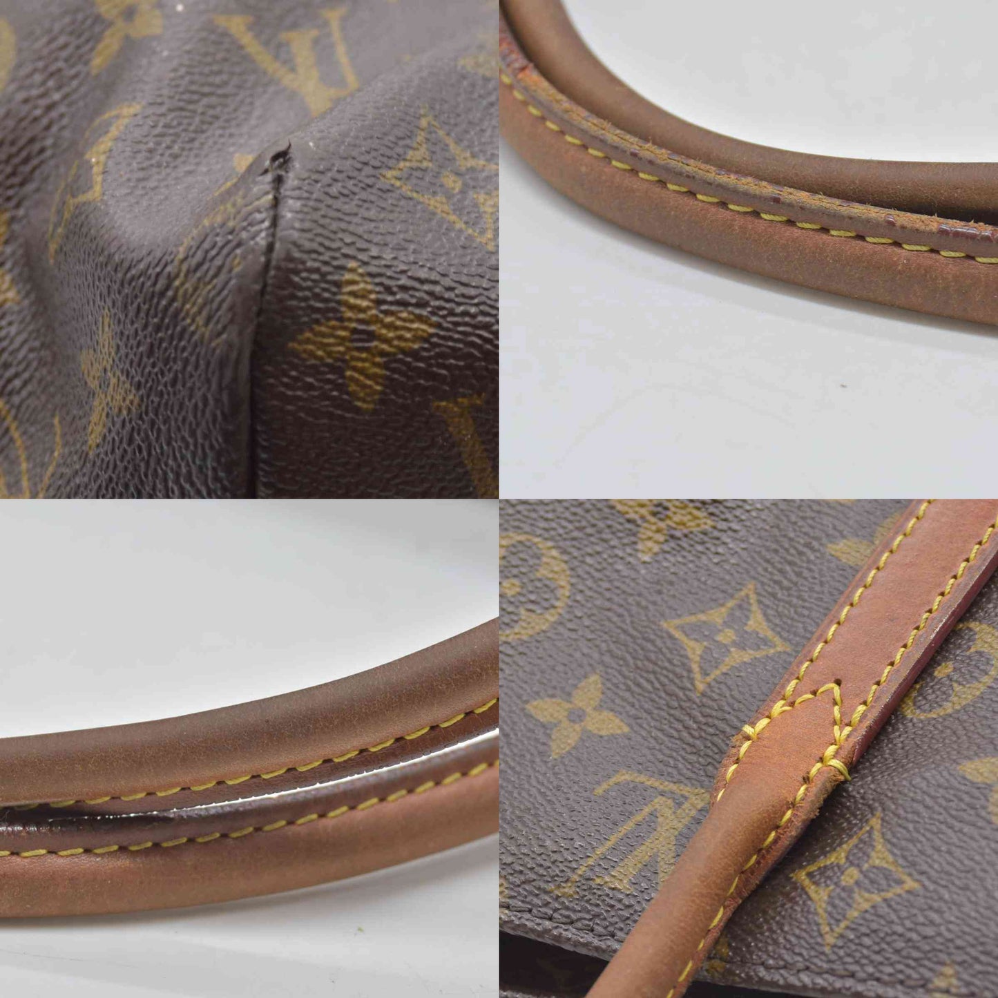 $1410 2012 Louis Vuitton Monogram Raspail MM AH2102