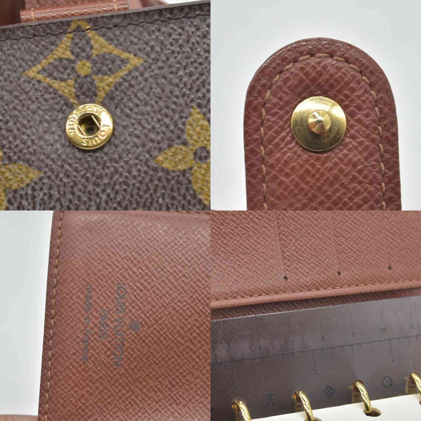 $505 2000 LOUIS VUITTON Monogram  Agenda PM Day Planner Notebook Cover SP1020