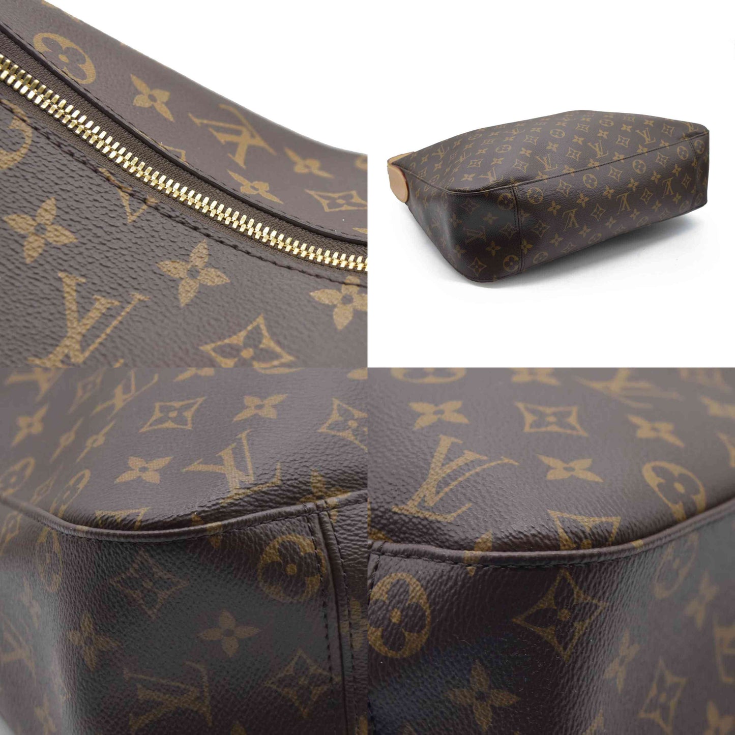 $2740 Louis Vuitton LV Monogram Slouchy MM