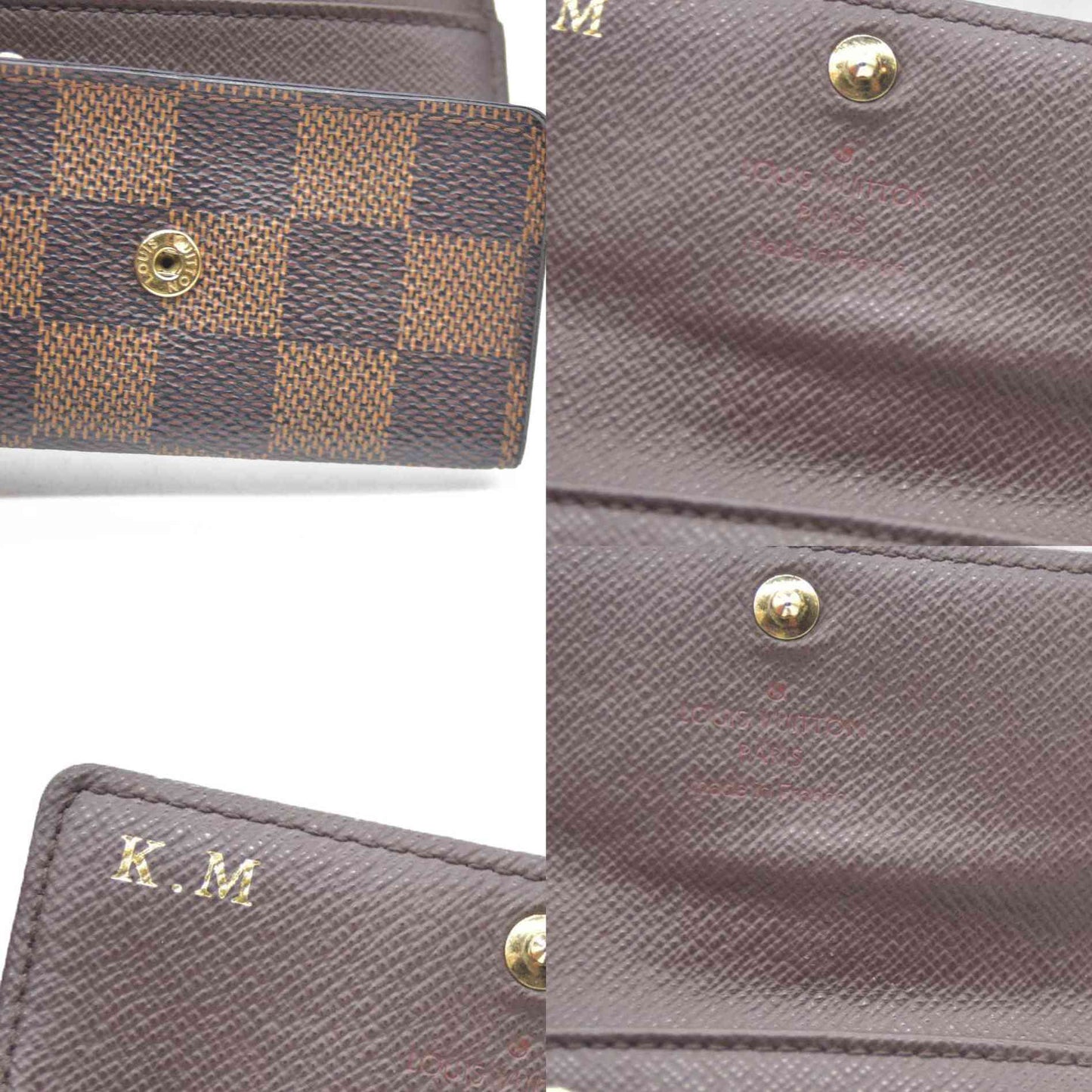 Louis Vuitton Damier Ebene Multicles 6 Key Holder CT4114