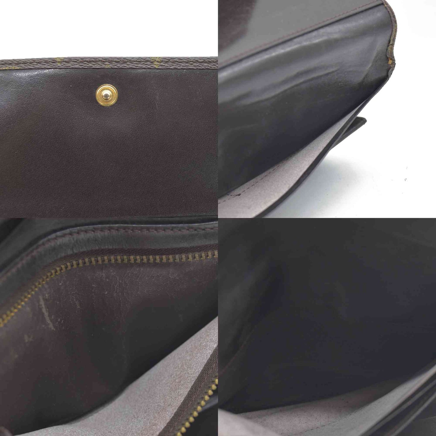 AUCTION $620 Louis Vuitton  Monogram Porte Tresor Wallet