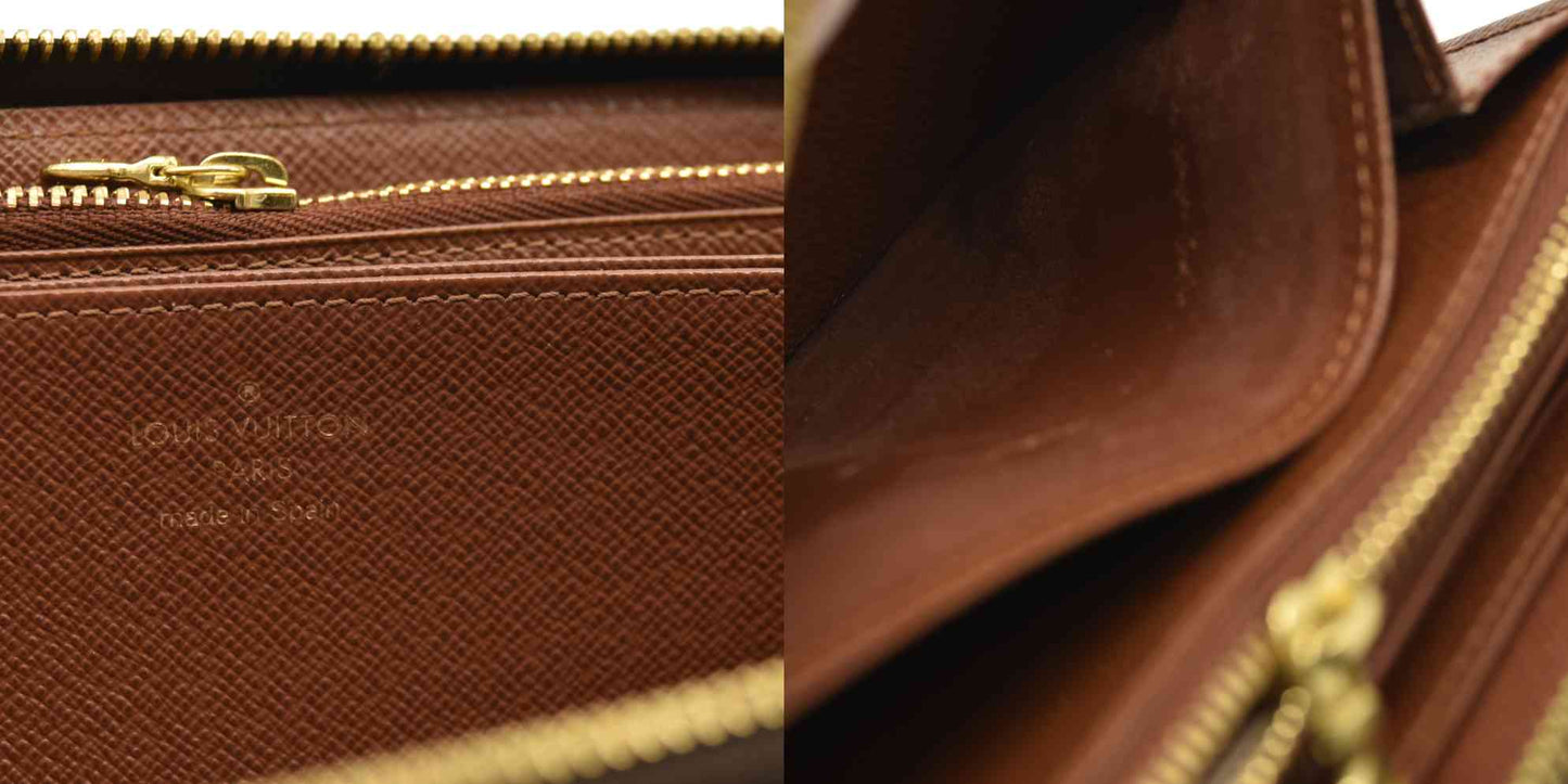 Louis Vuitton  Monogram Zippy Wallet CA0196