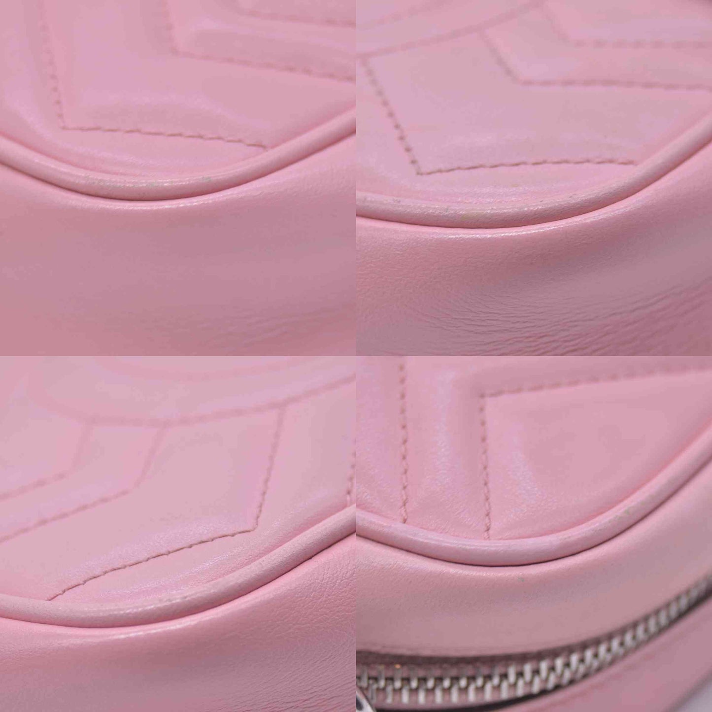$1800 Gucci Mini Marmont Perfect Pink Camera Bag Crossbody CONSIGNMENT